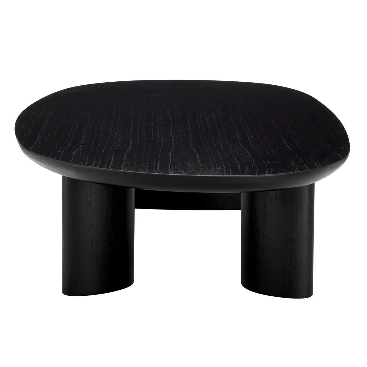 Stolik kawowy LINDNER czarny fornir Eichholtz Eye on Design