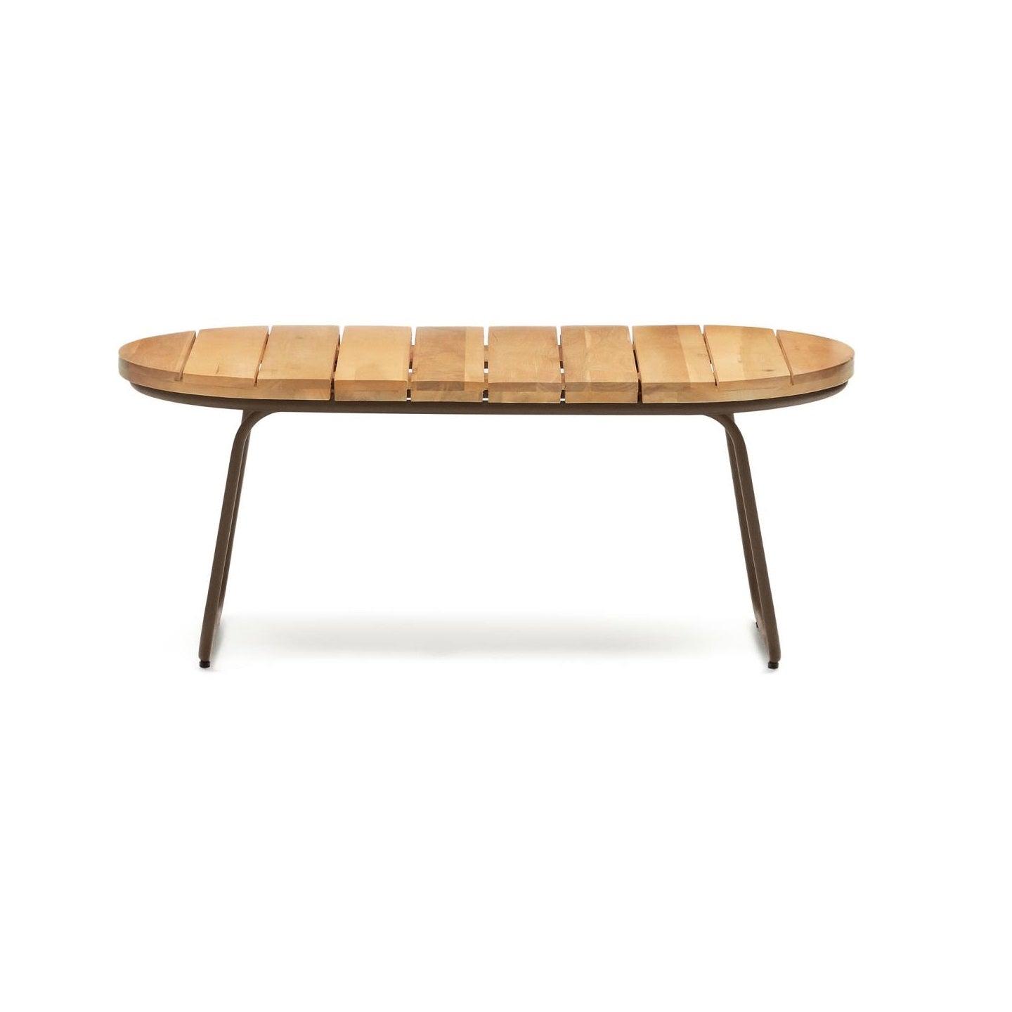 Stolik kawowy ogrodowy SALGUER drewno akacjowe La Forma Eye on Design