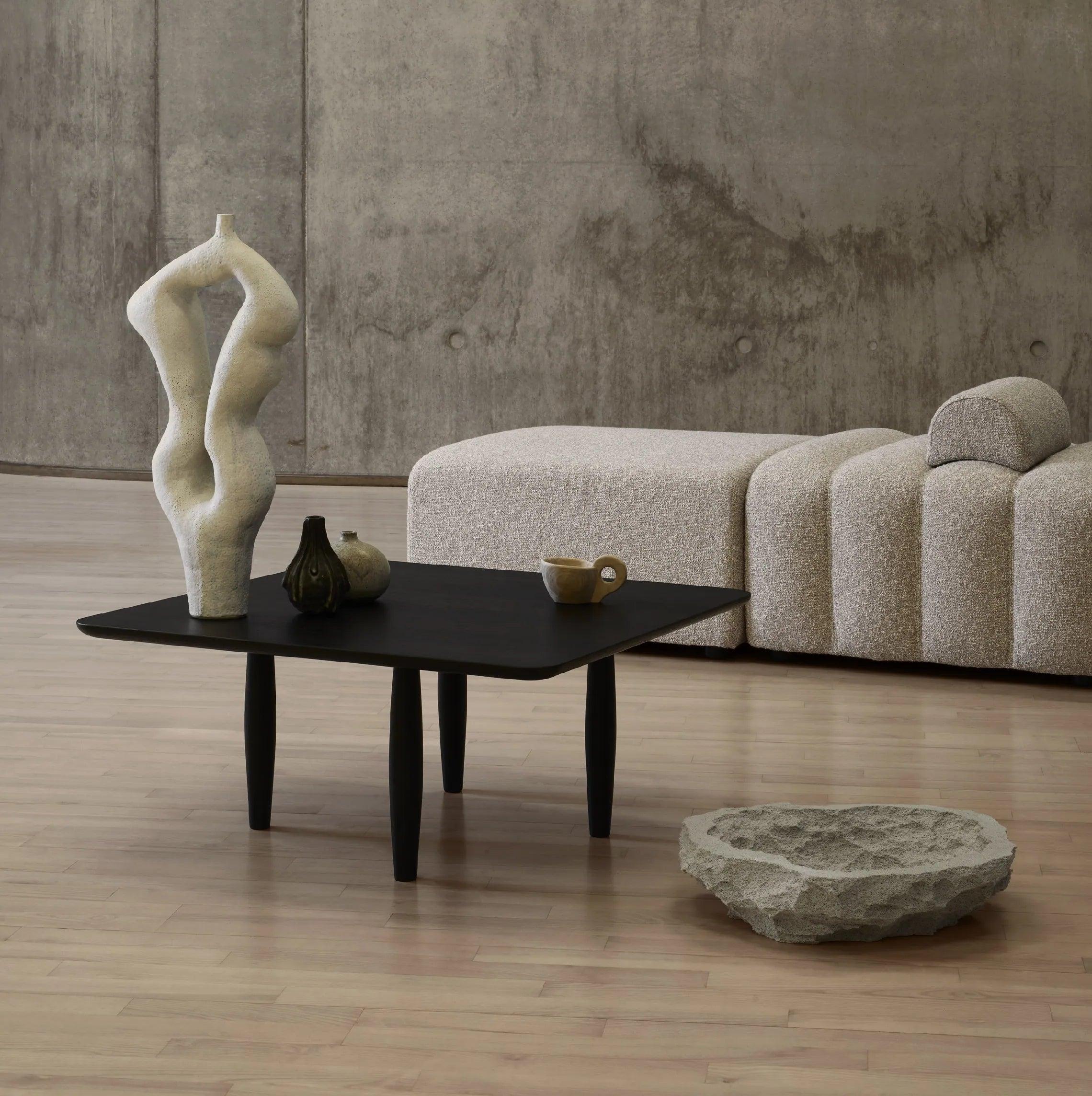 Stolik kawowy OKU ciemny dębowy NORR11 Eye on Design