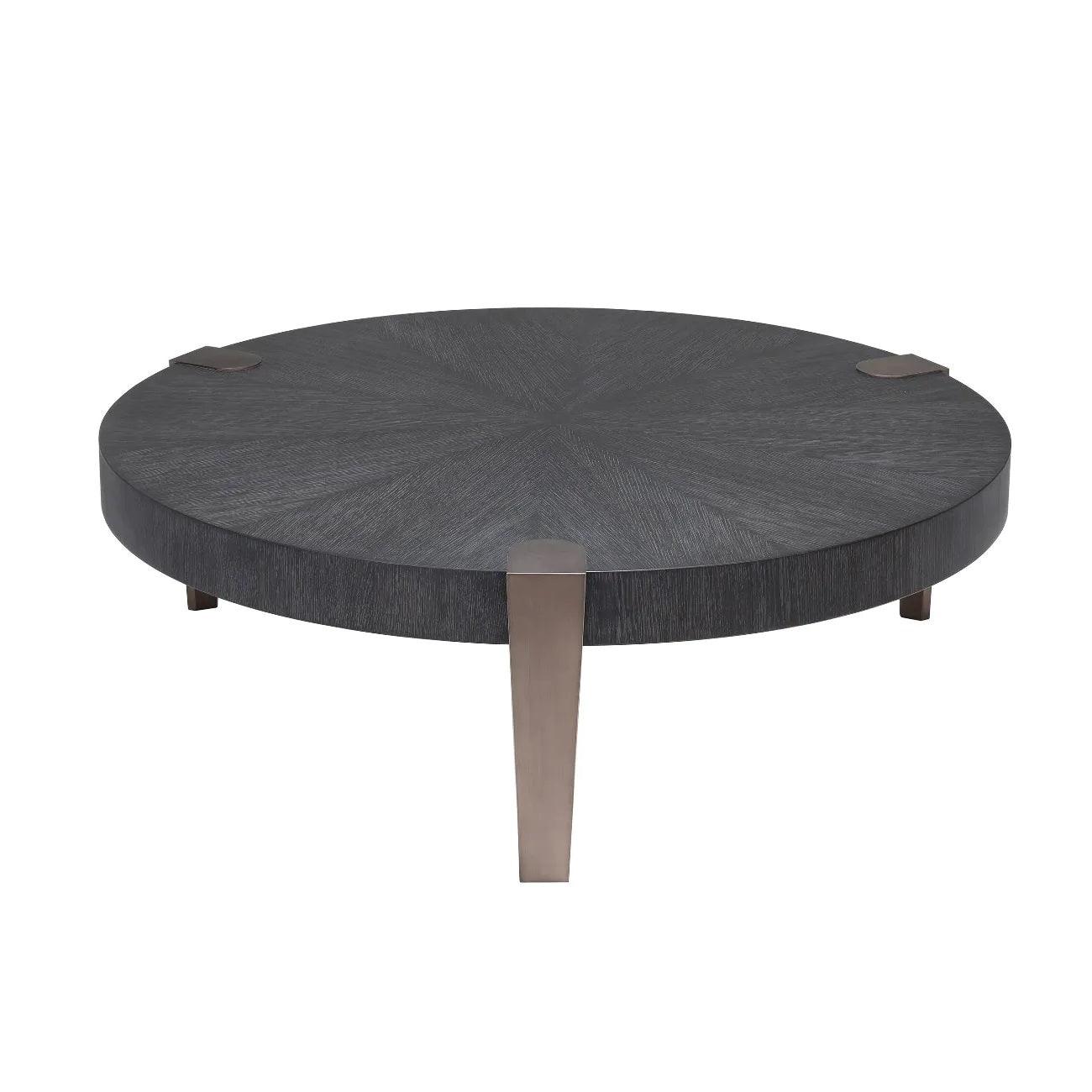 Stolik kawowy OXNARD szczotkowany brąz Eichholtz Eye on Design