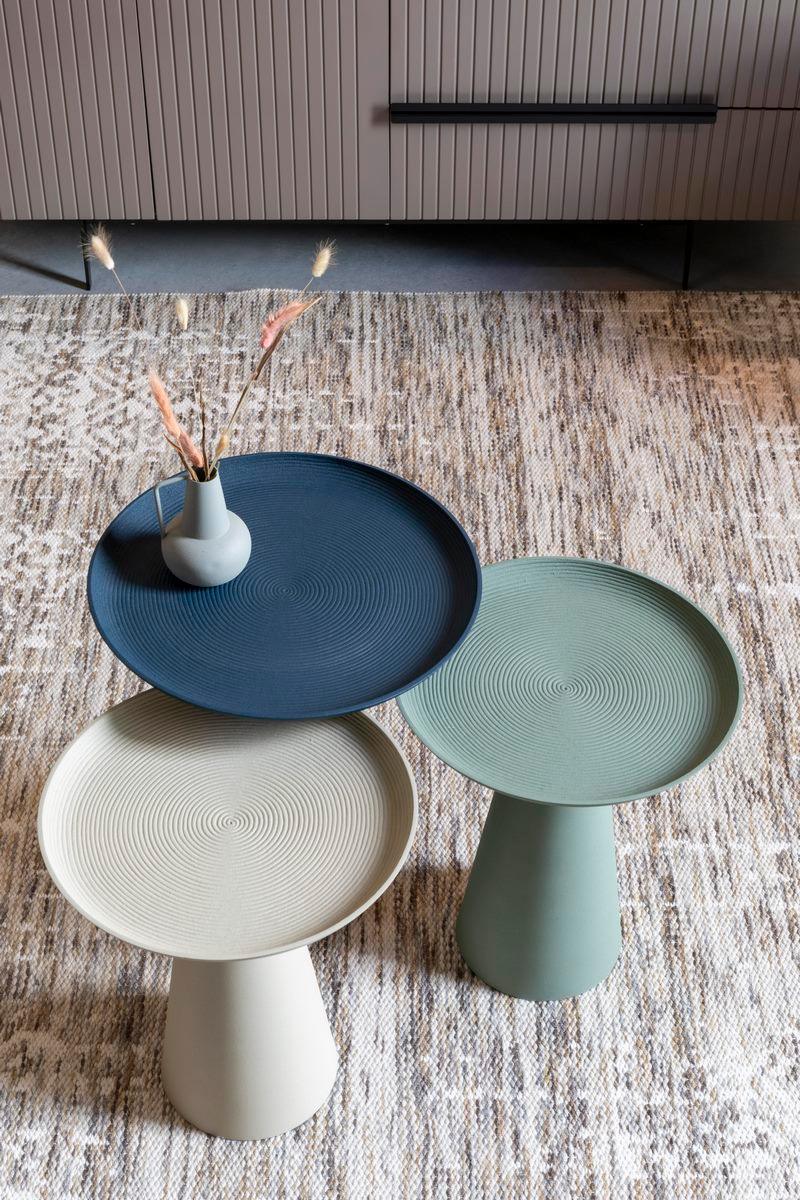 Stolik kawowy RINGAR beżowy White Label Living Eye on Design