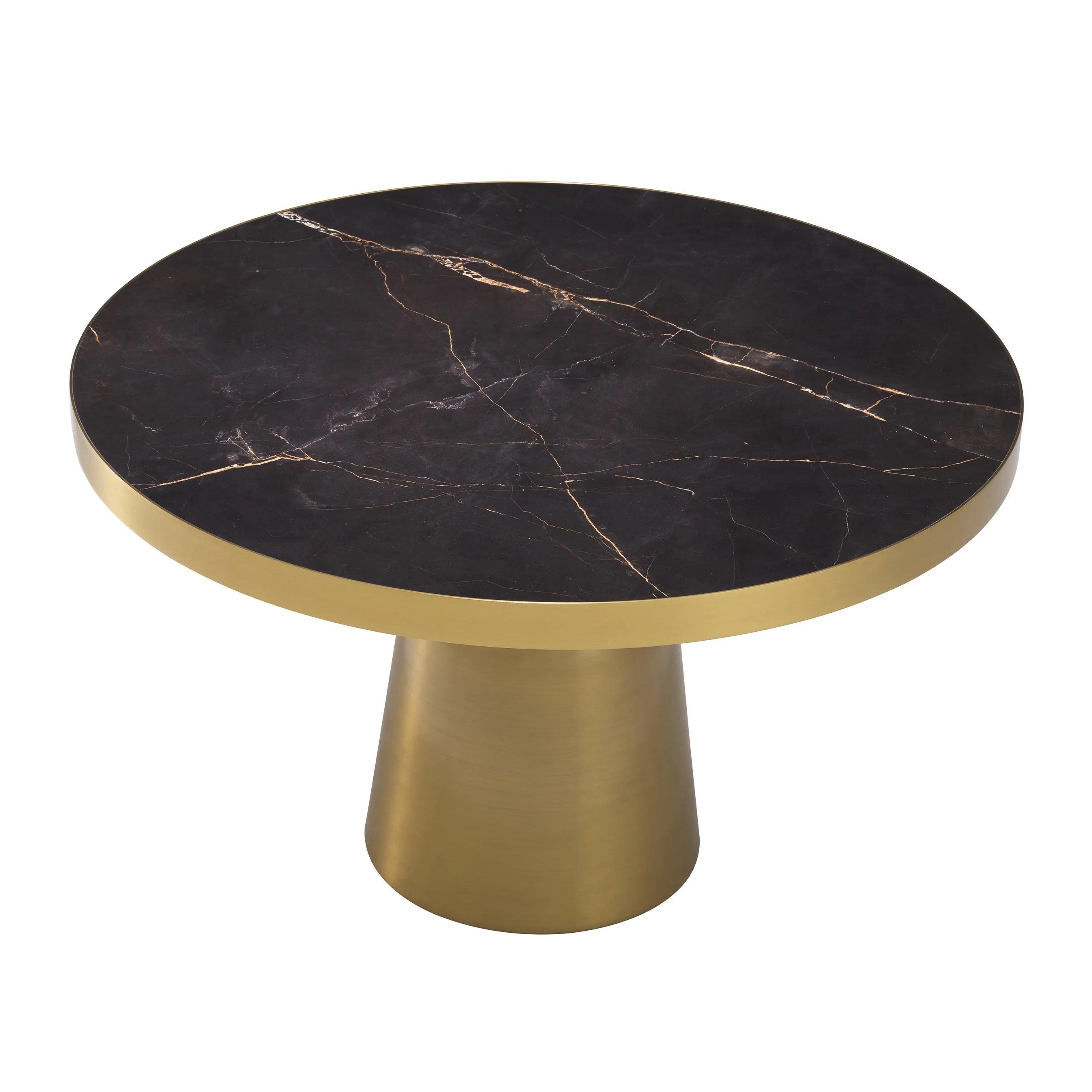 Stolik kawowy SOREN szczotkowany mosiądz Eichholtz Eye on Design