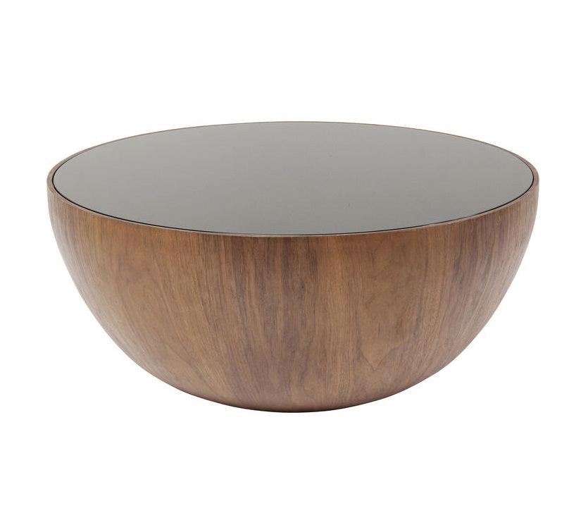 Stolik kawowy TEAR DROP orzechowy – Kare Design