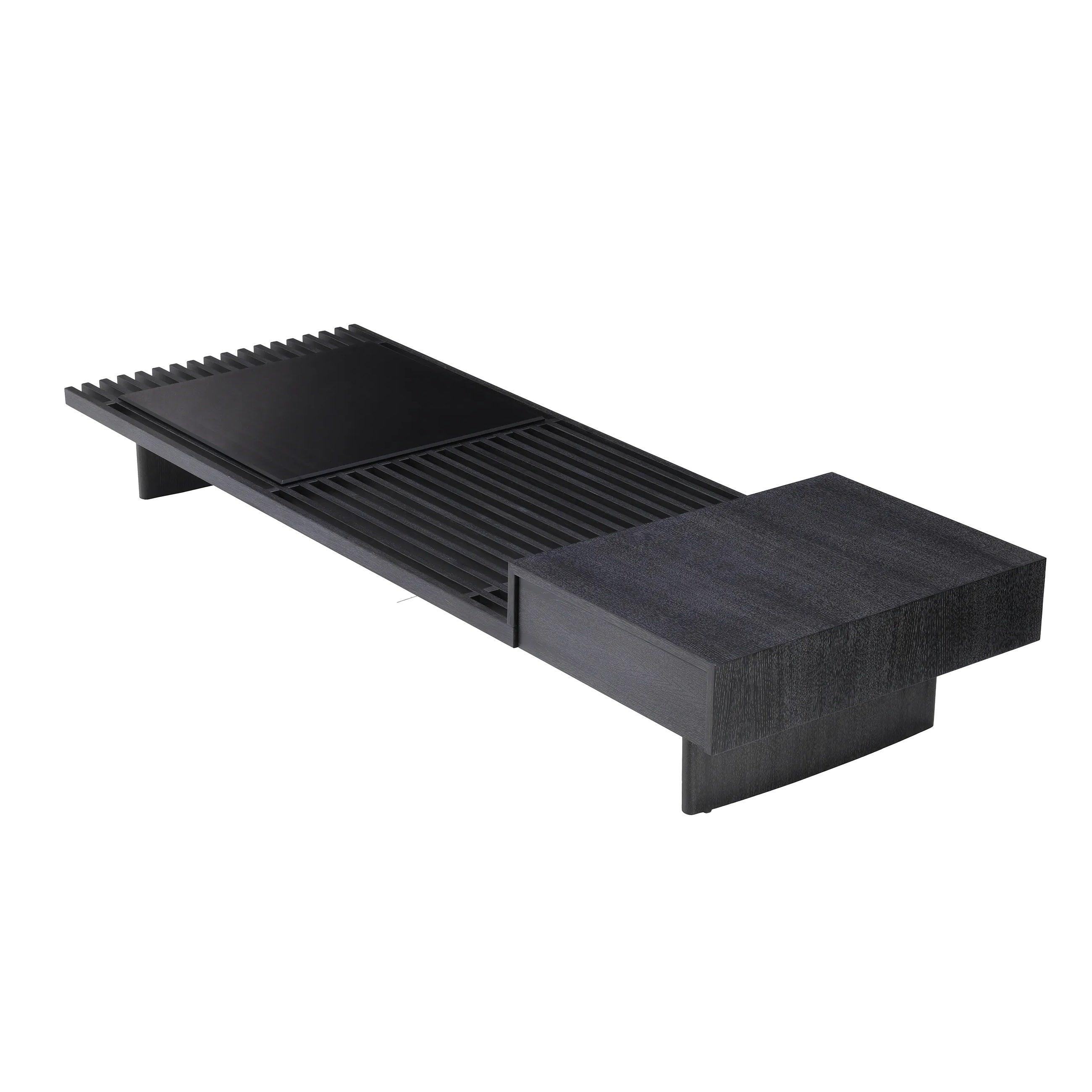 Stolik kawowy THE CREST czarny Eichholtz Eye on Design