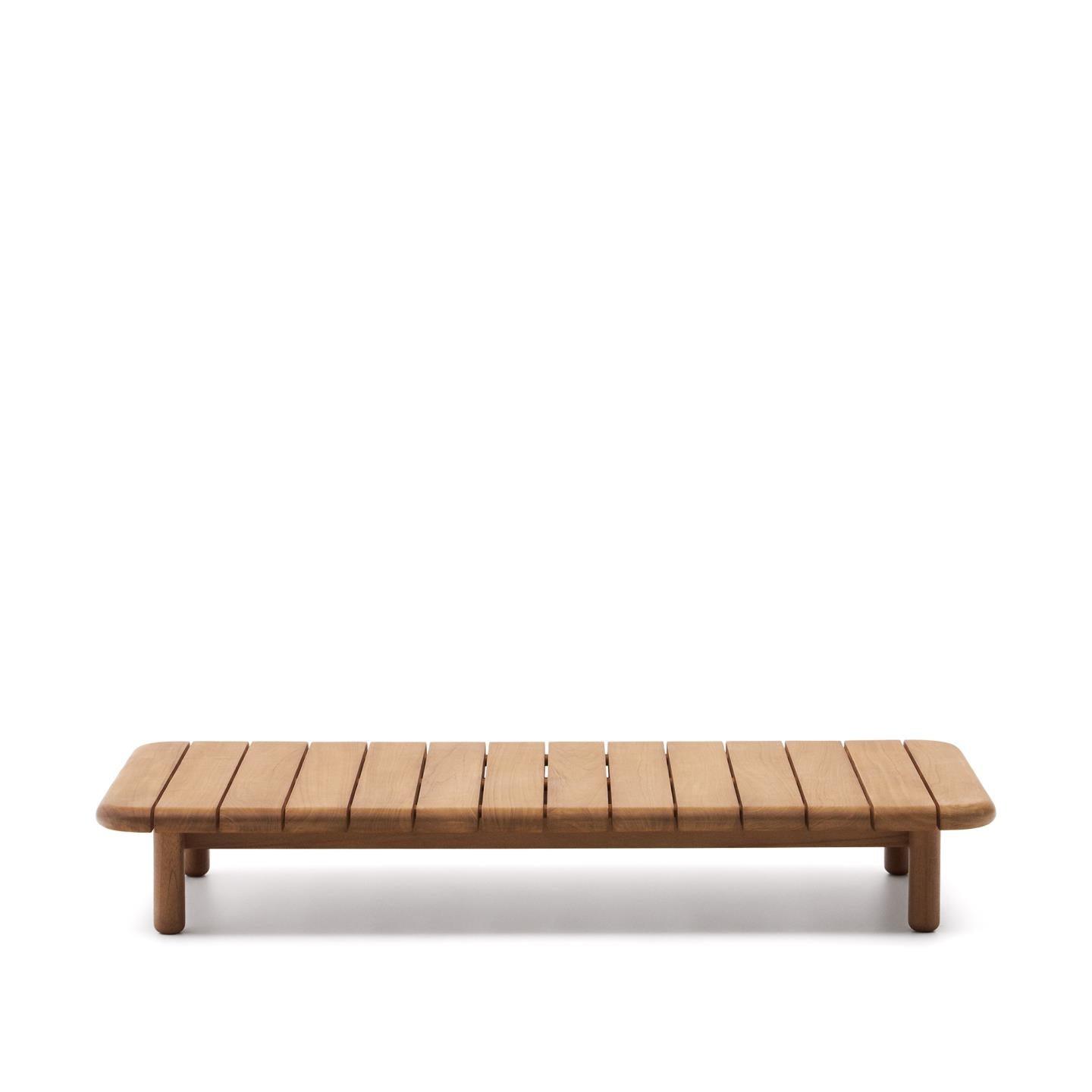Stolik kawowy TURQUETA drewno tekowe – Kave Home