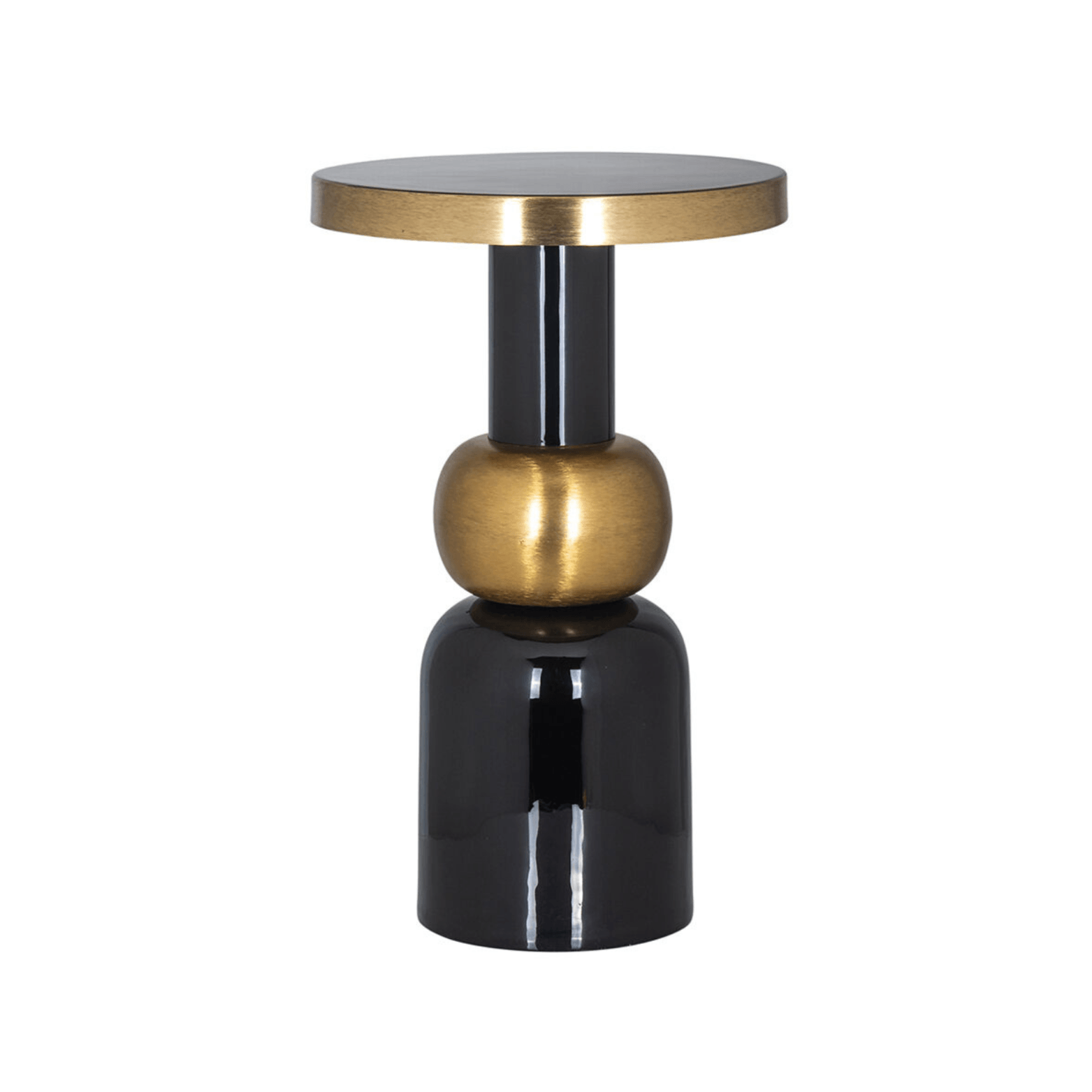 Stolik MOSE czarny ze złotym Richmond Interiors Eye on Design