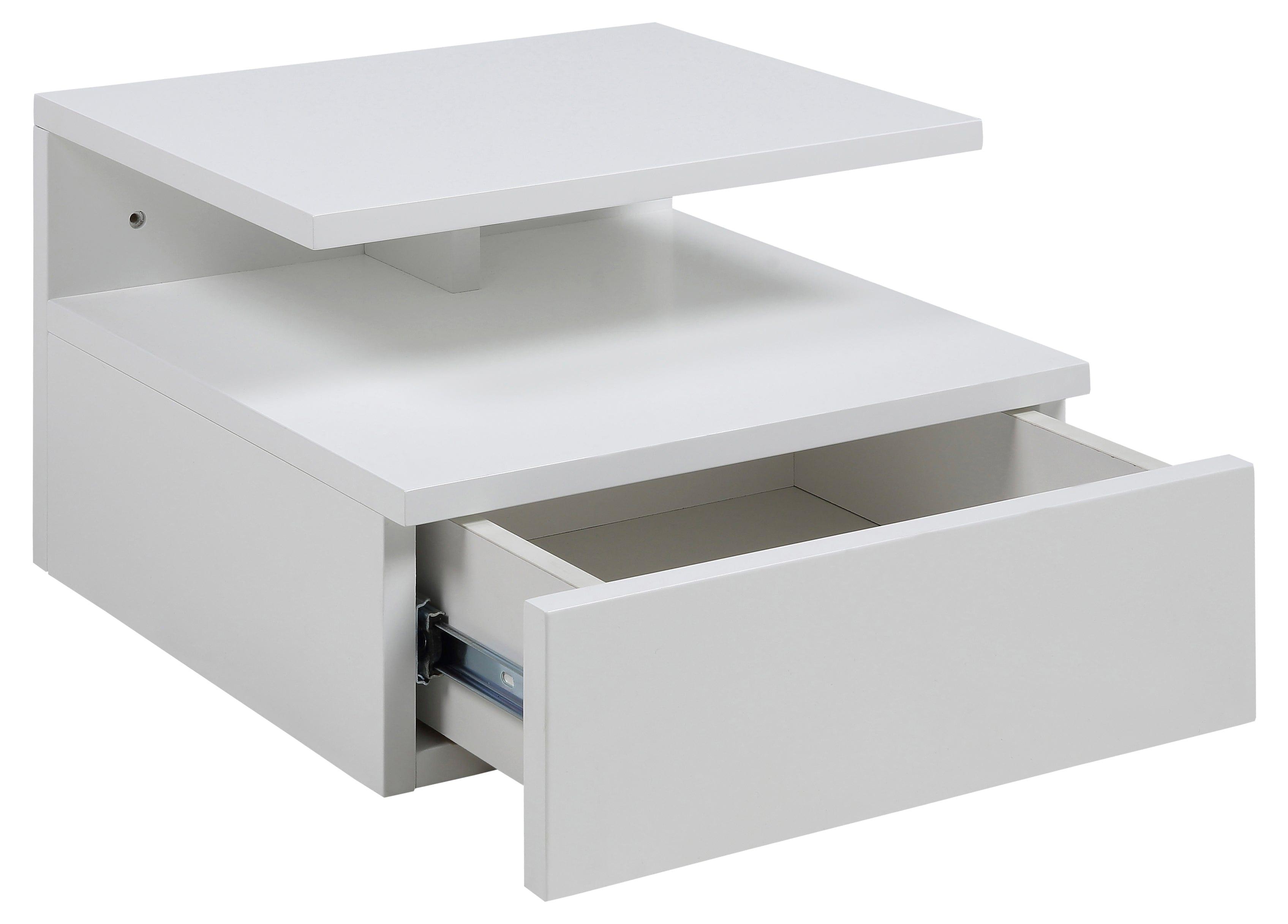 Stolik nocny ASHLAN biały Home Essentials Eye on Design