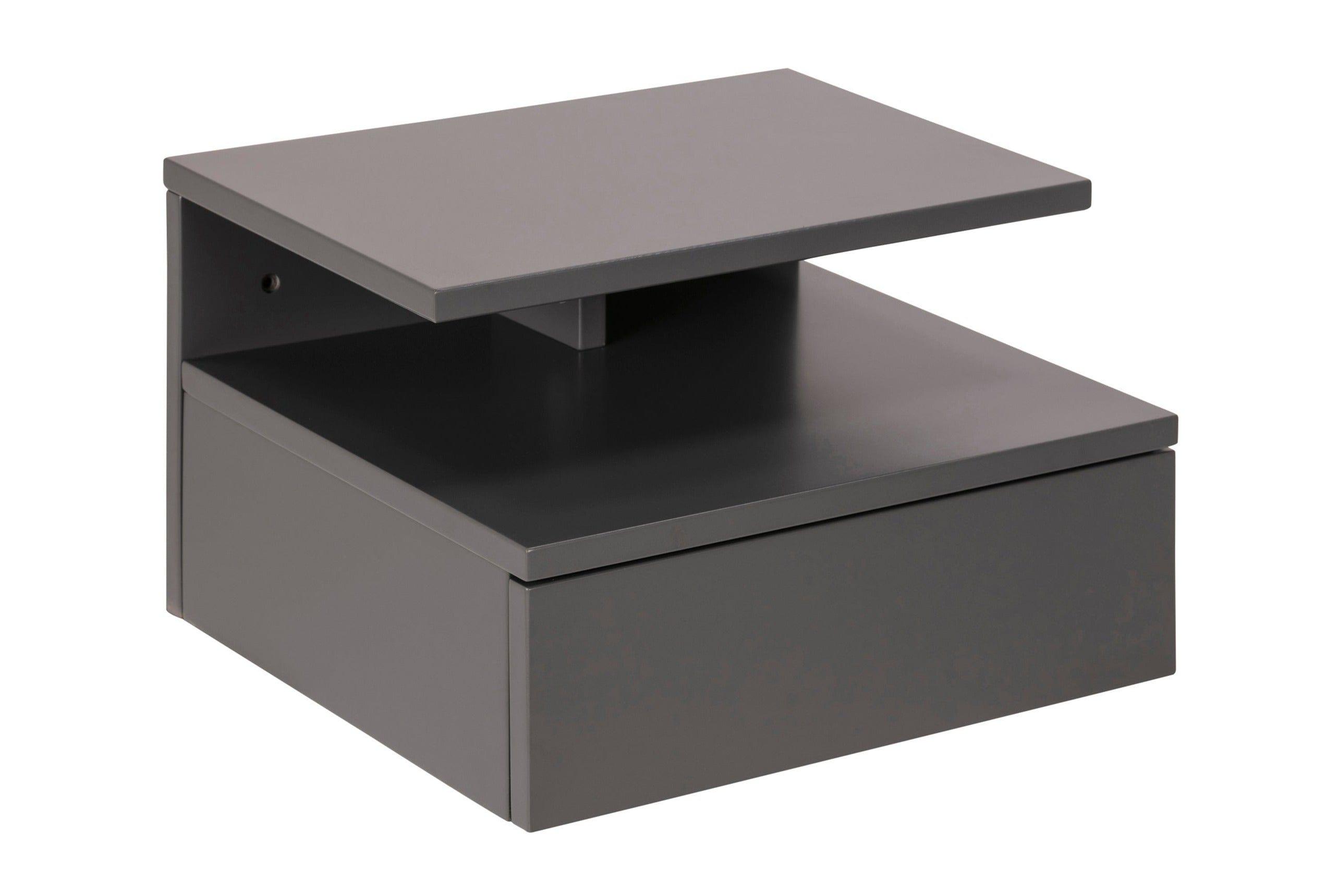 Stolik nocny ASHLAN szary Home Essentials Eye on Design