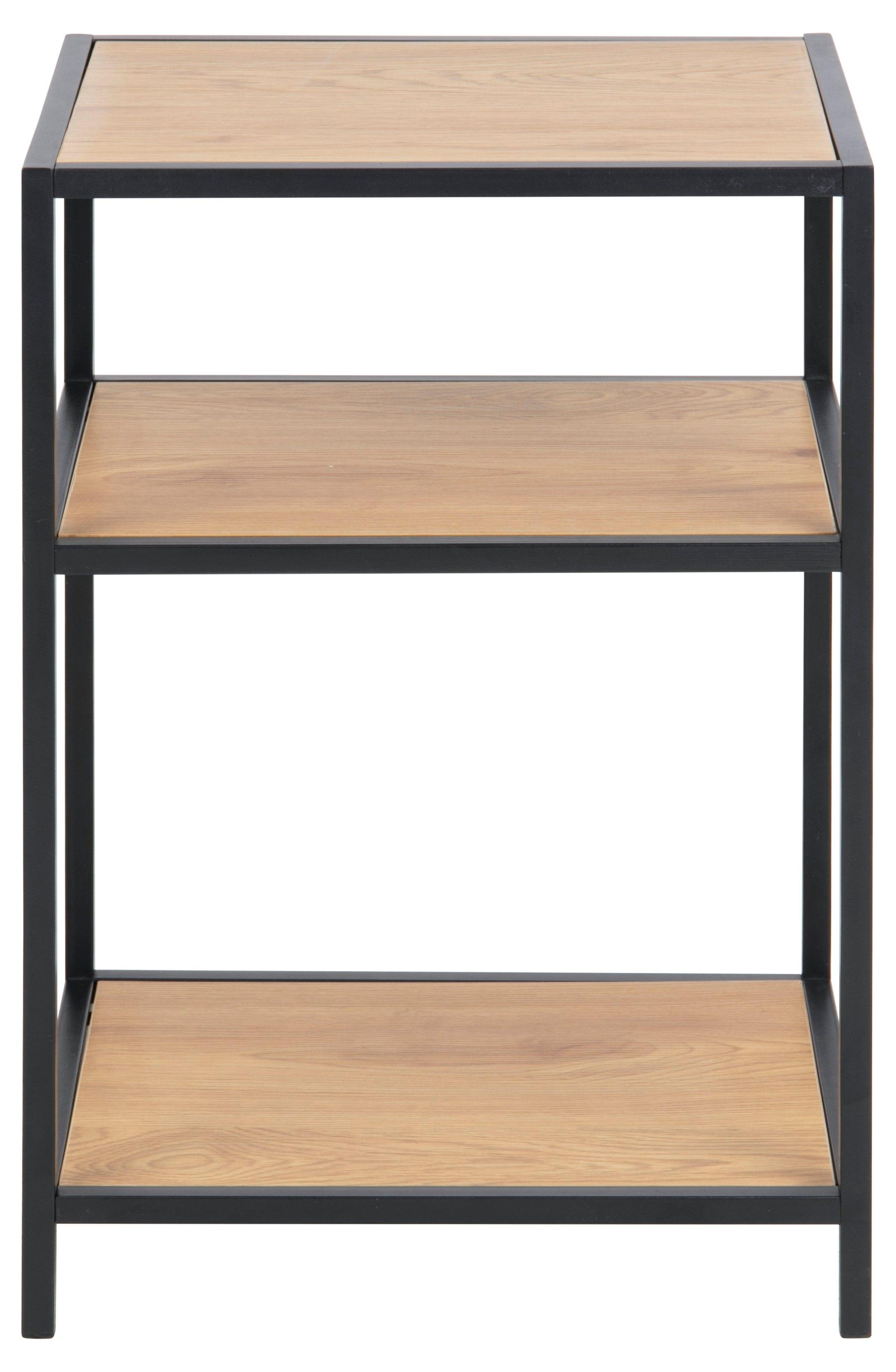 Stolik nocny z półkami SEAFORD drewniany Actona Eye on Design