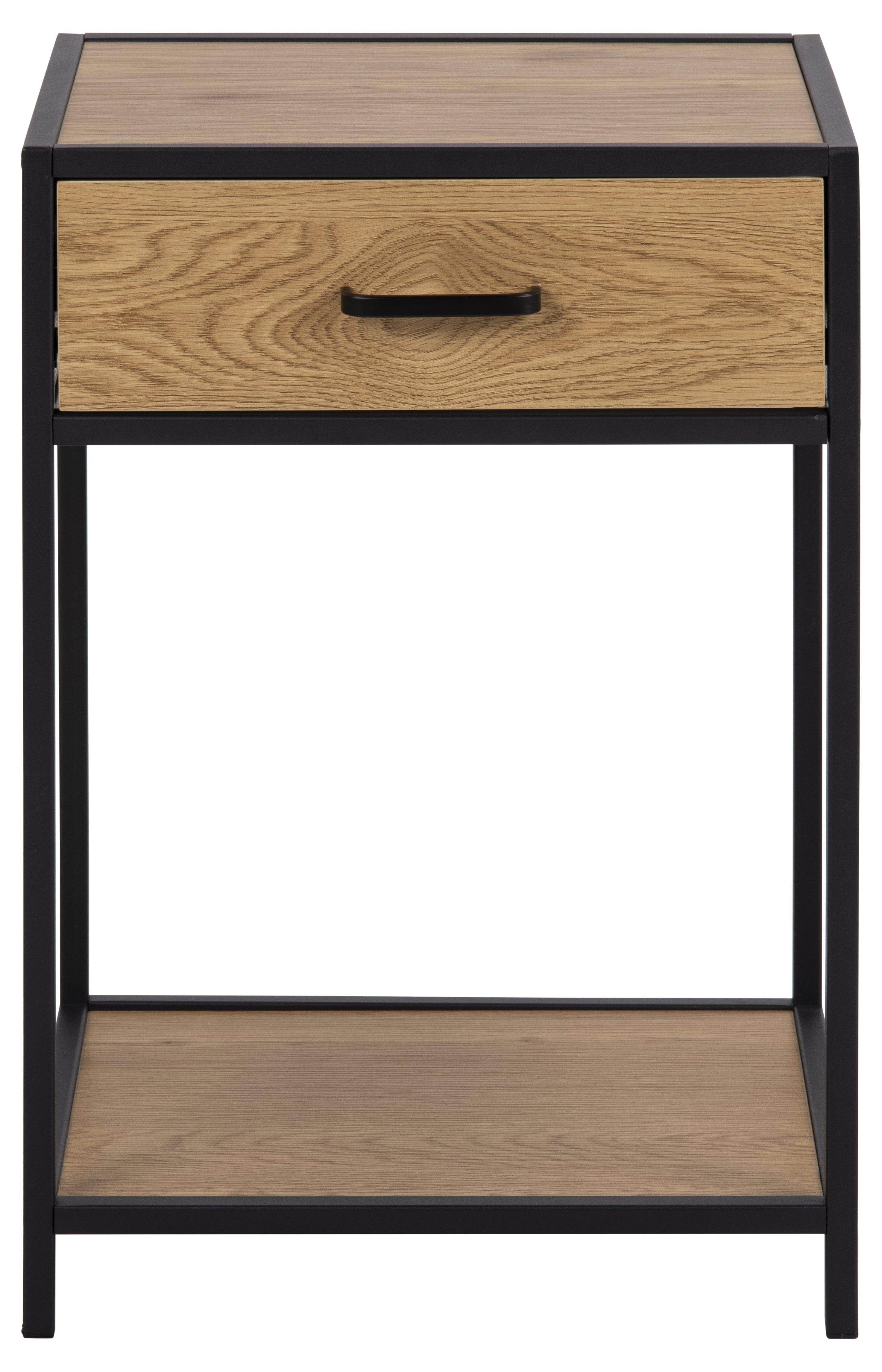 Stolik nocny z szufladą SEAFORD drewniany Actona Eye on Design