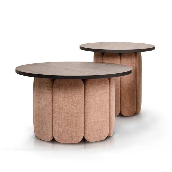 Stolik OZ 2:0 drewniany z tkaniną Rosanero Eye on Design