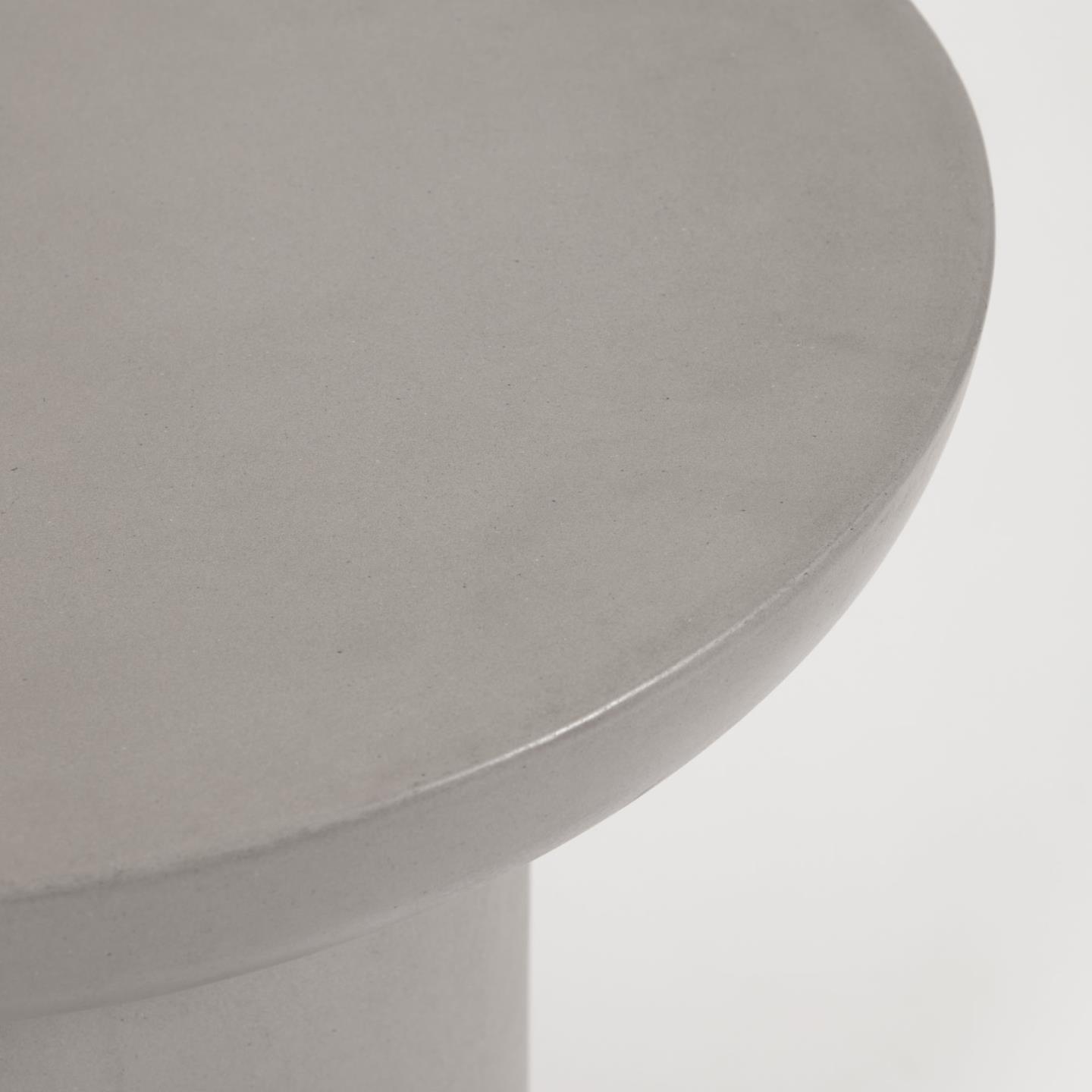 Stolik pomocniczy ogrodowy z cementu TAIMI szary La Forma Eye on Design