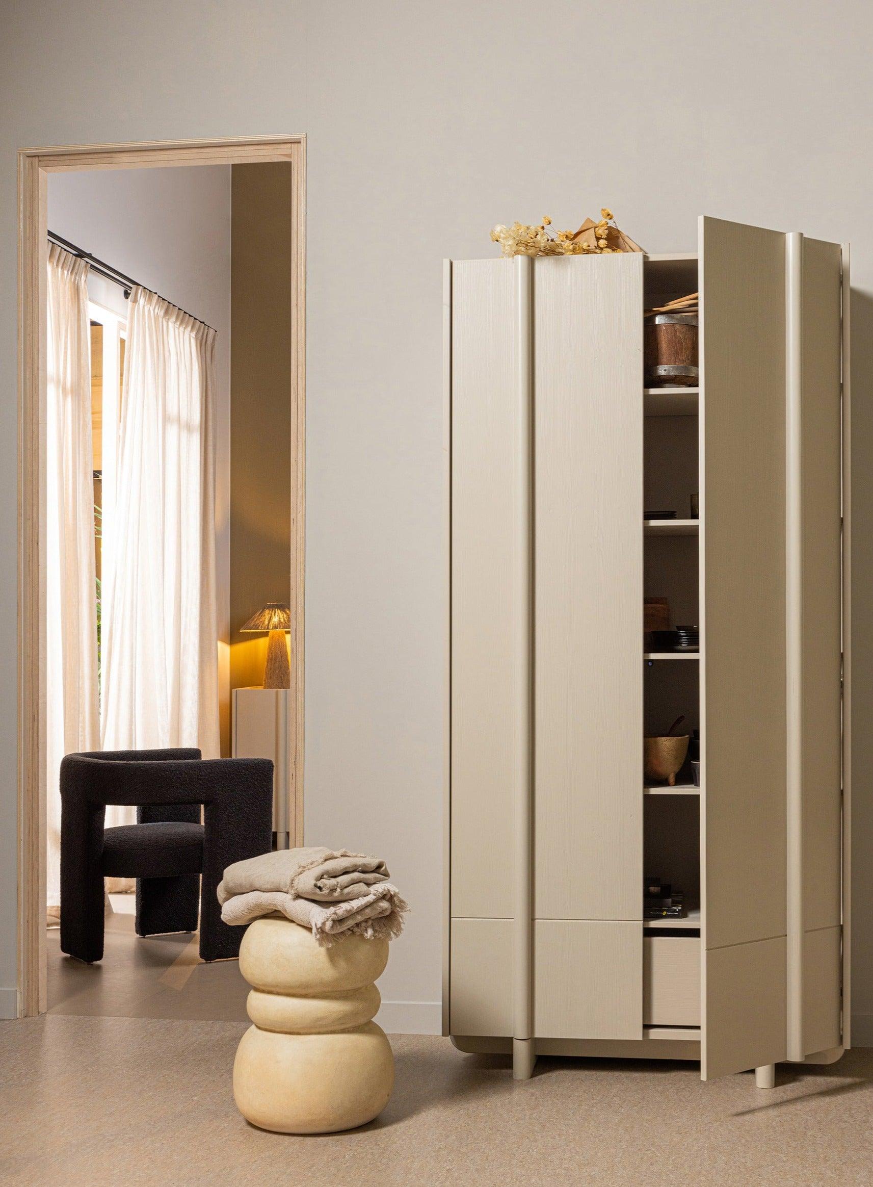 Stolik YVO glina Woood Exclusive Eye on Design