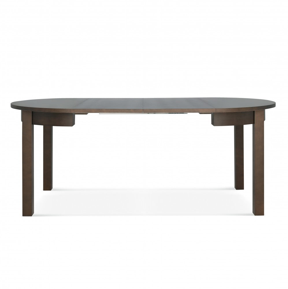 Uitschuifbare ronde tafel ELLIPSE van hout