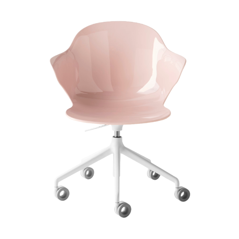 Krzesło biurowe SAINT TROPEZ różowy – Calligaris