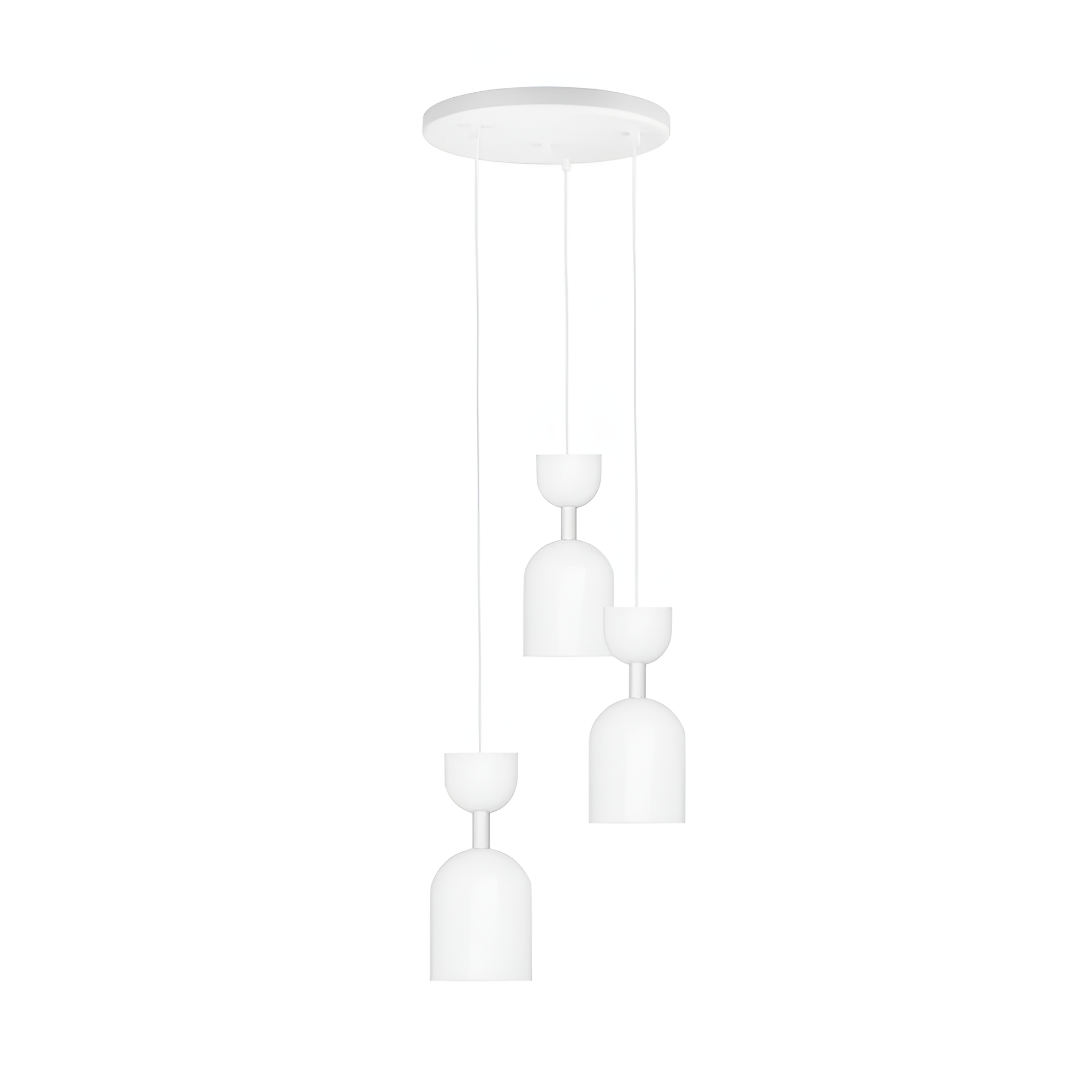 SUPURU 3P pendant lamp white