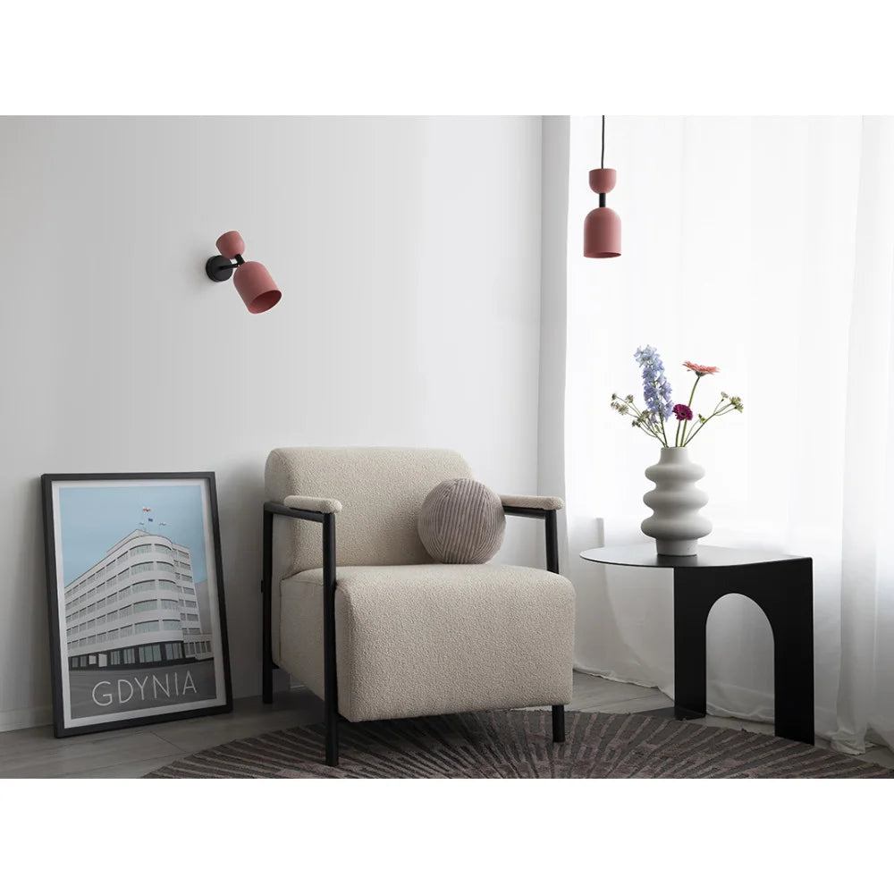 SUPURU blaue Wandleuchte