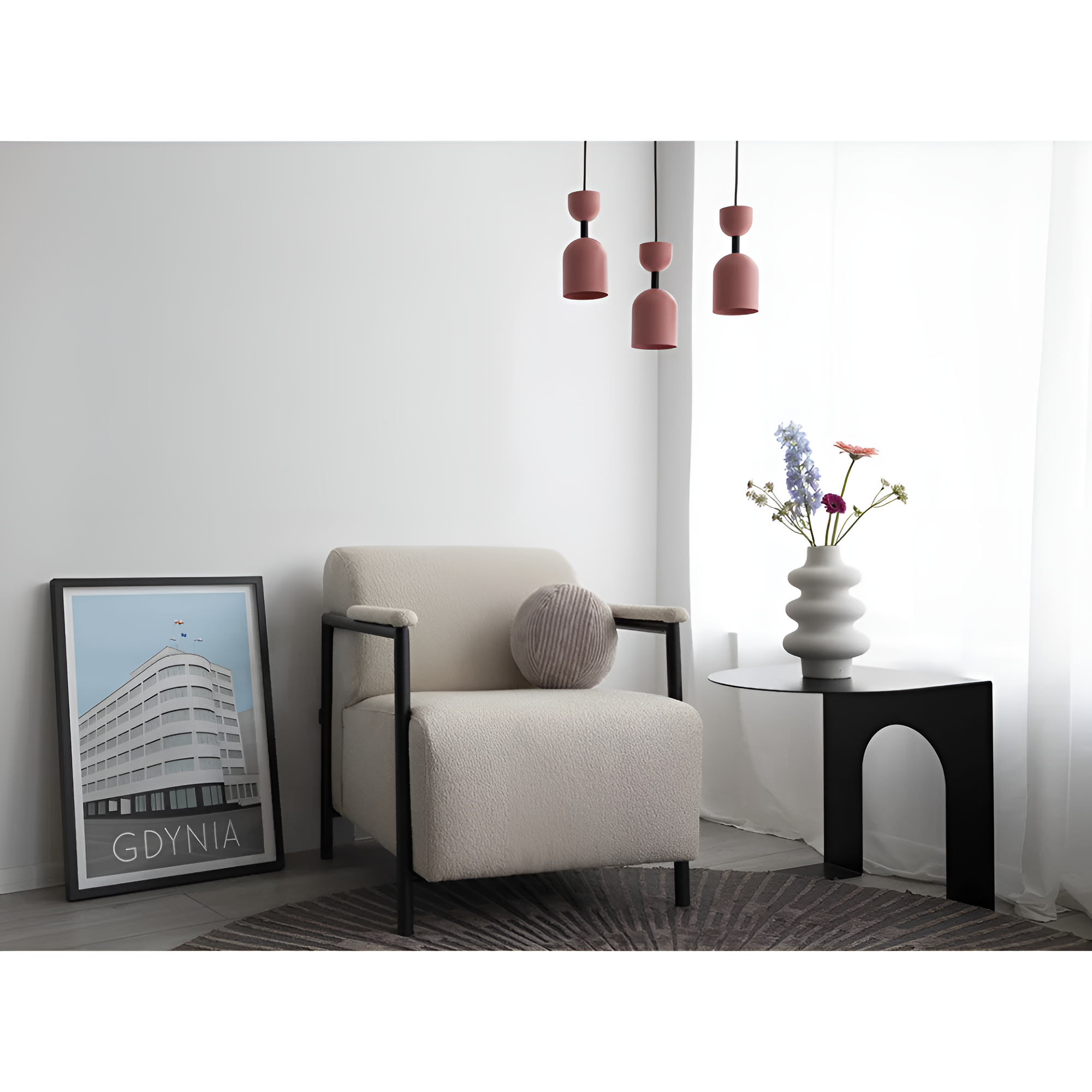 SUPURU Hängelampe schwarz