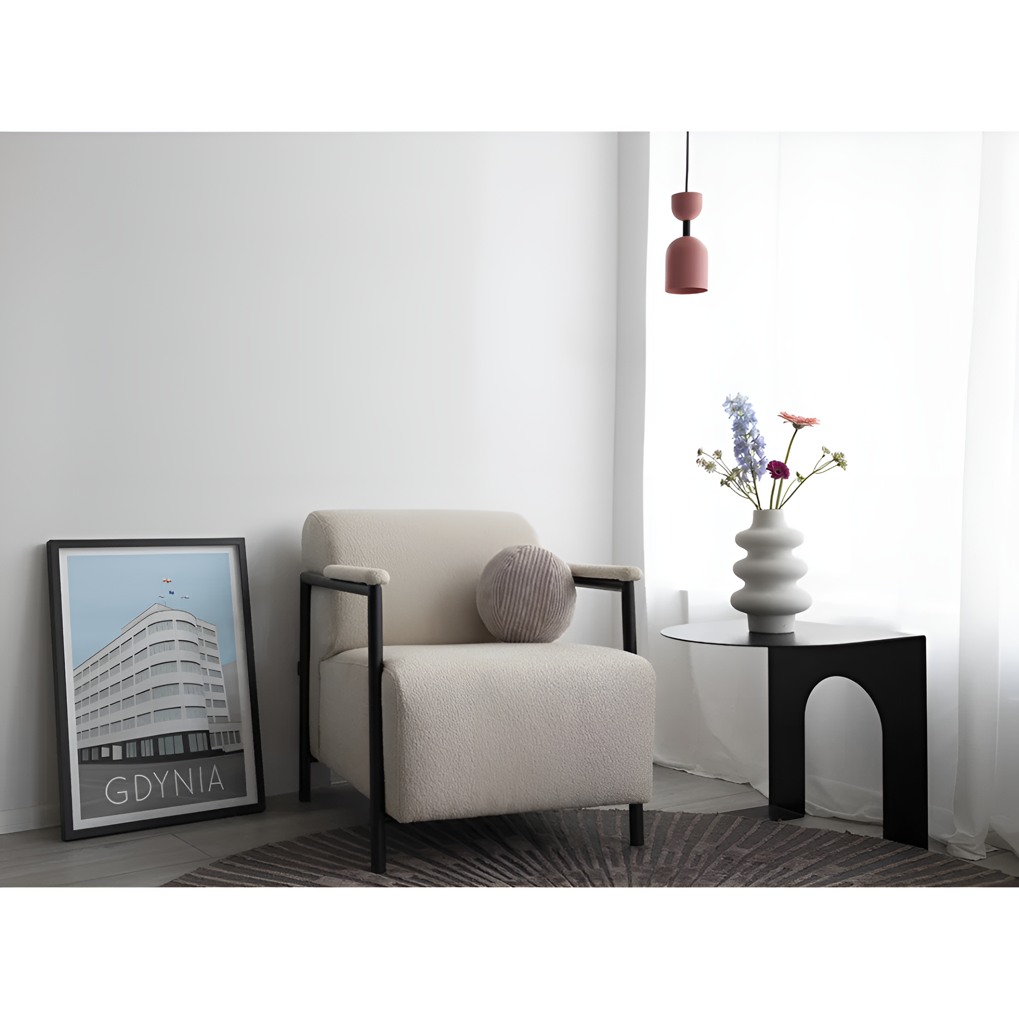 SUPURU Hängelampe schwarz