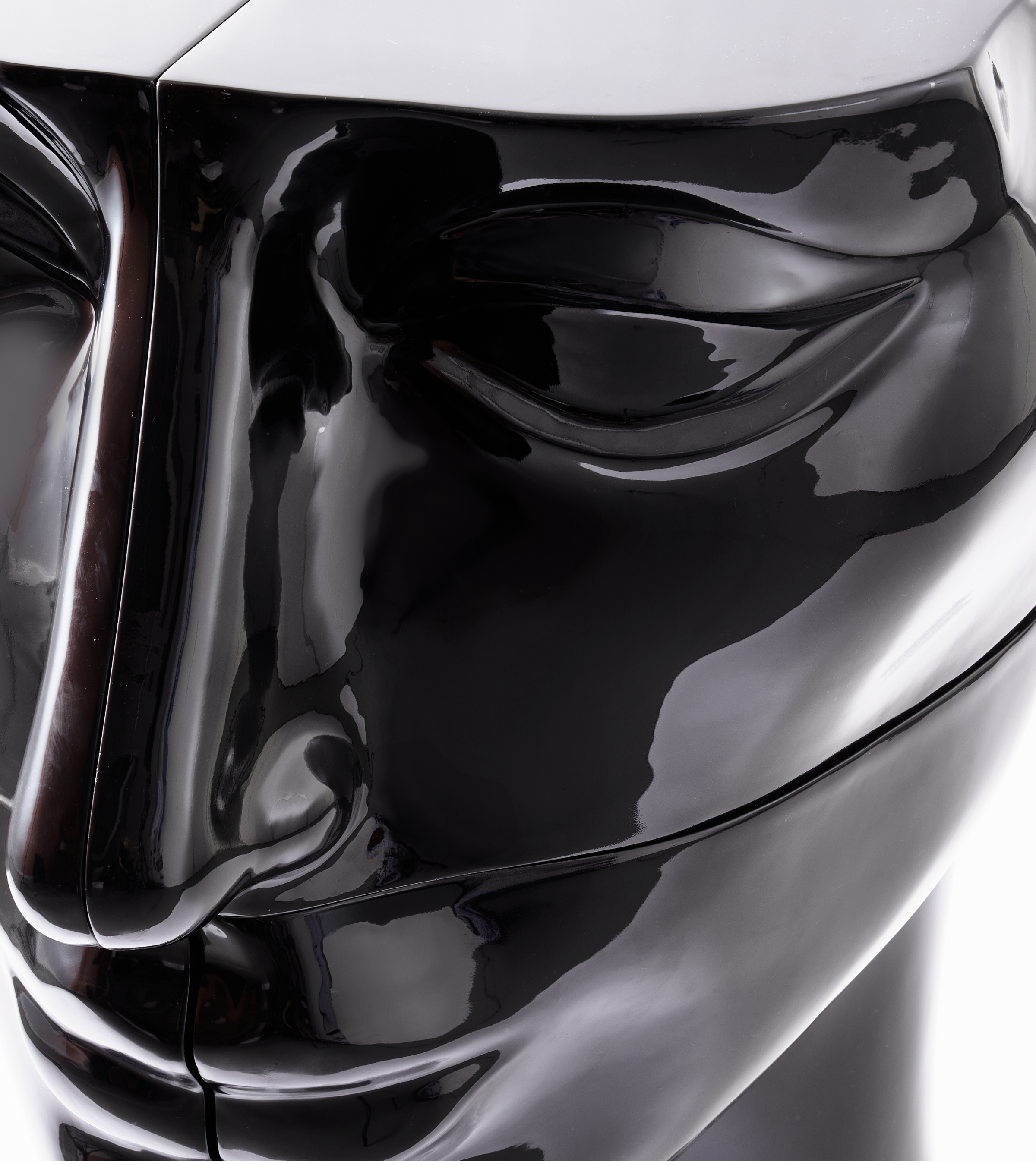 Modulaire zwarte HEAD salontafel