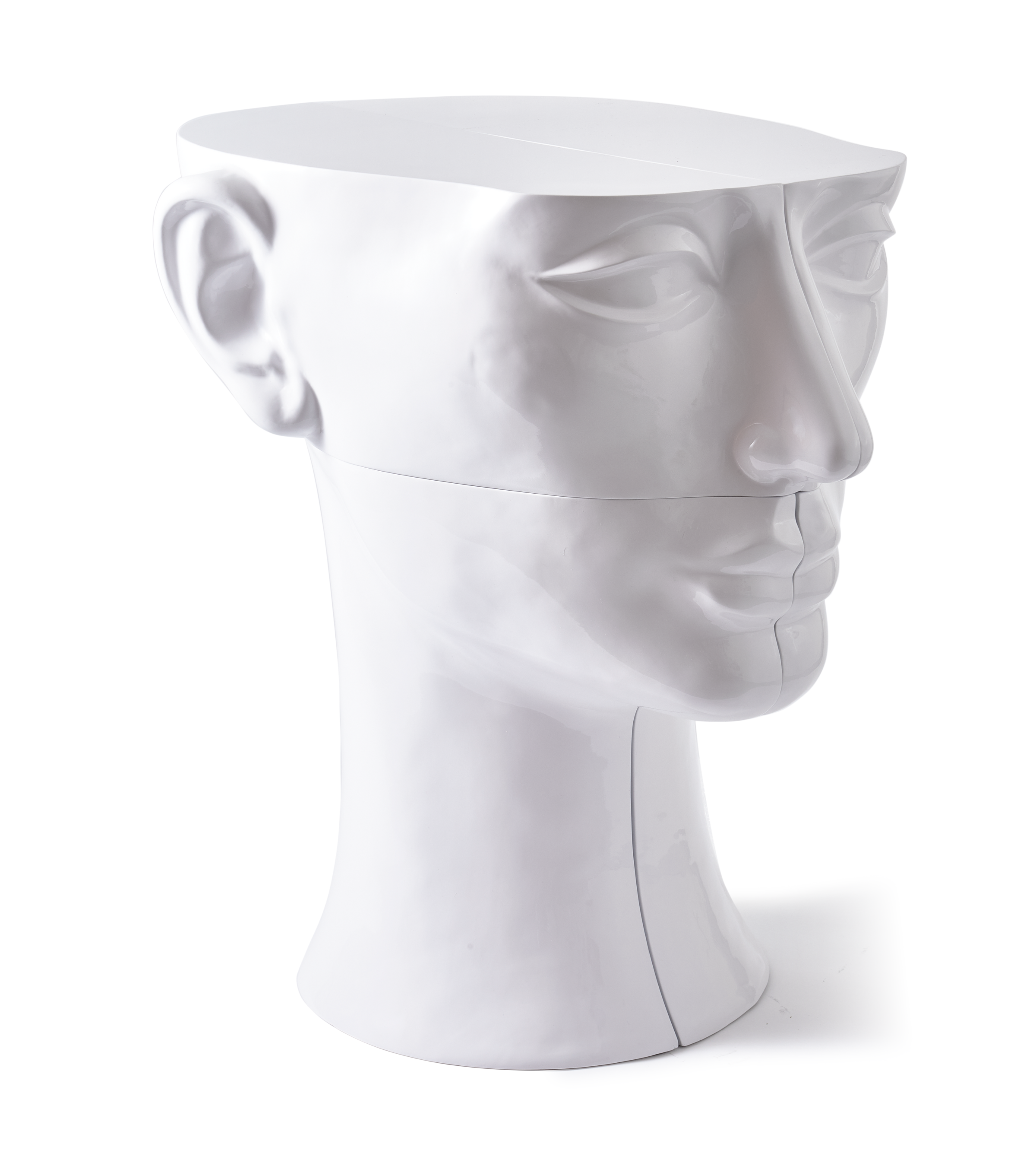 Modularer Couchtisch HEAD weiß