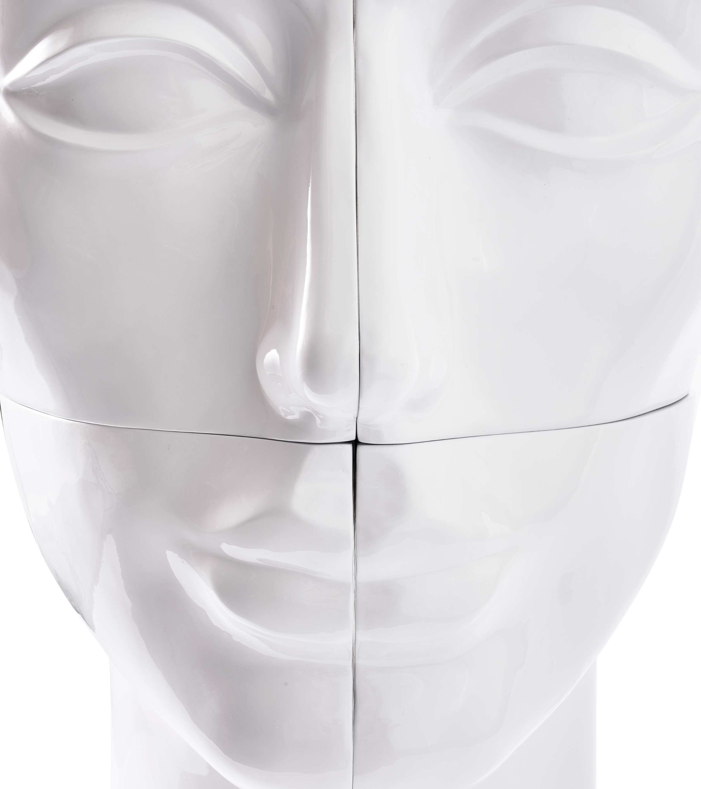 Modularer Couchtisch HEAD weiß