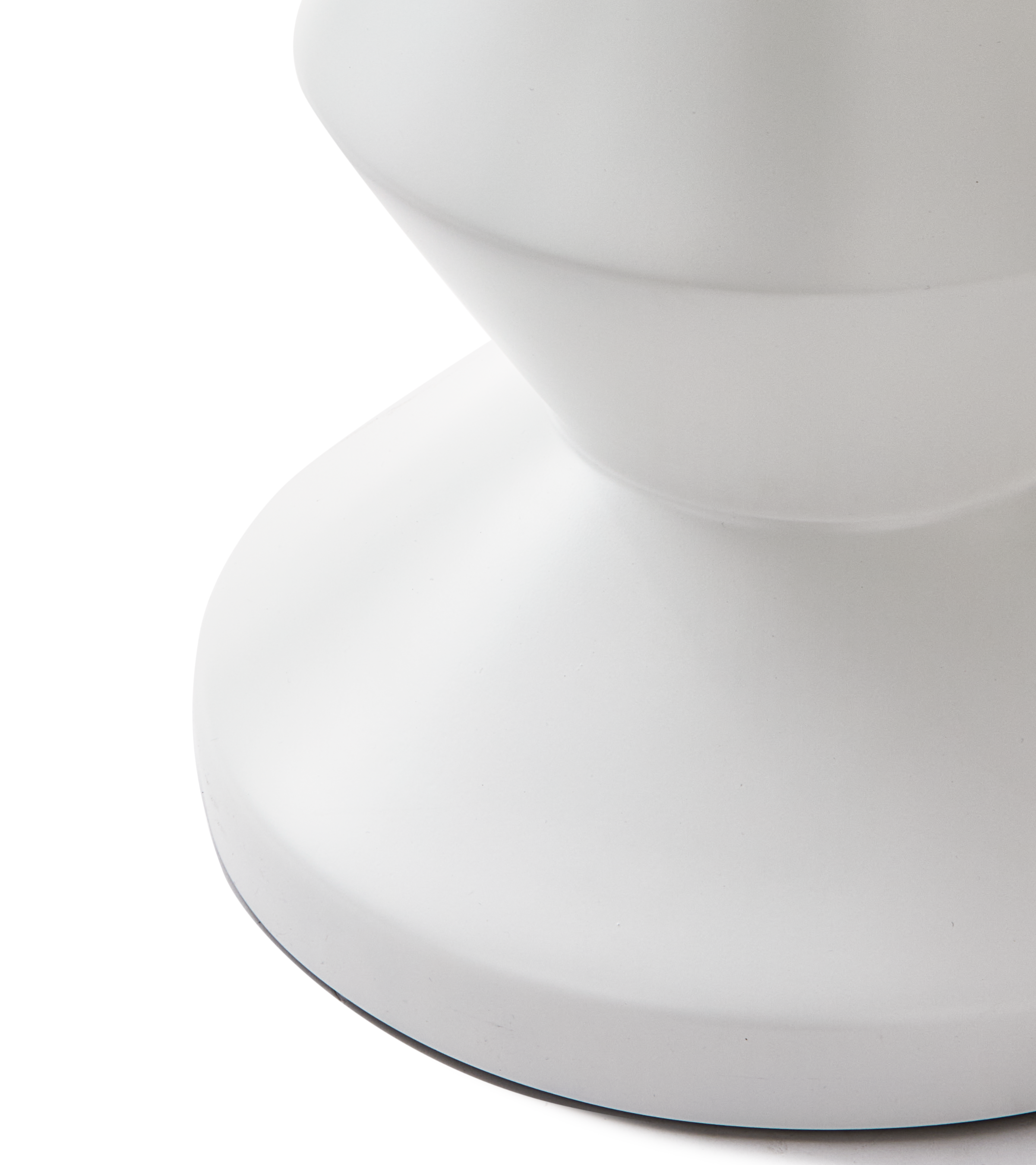 Buitenkruk ZIG ZAG MATT wit