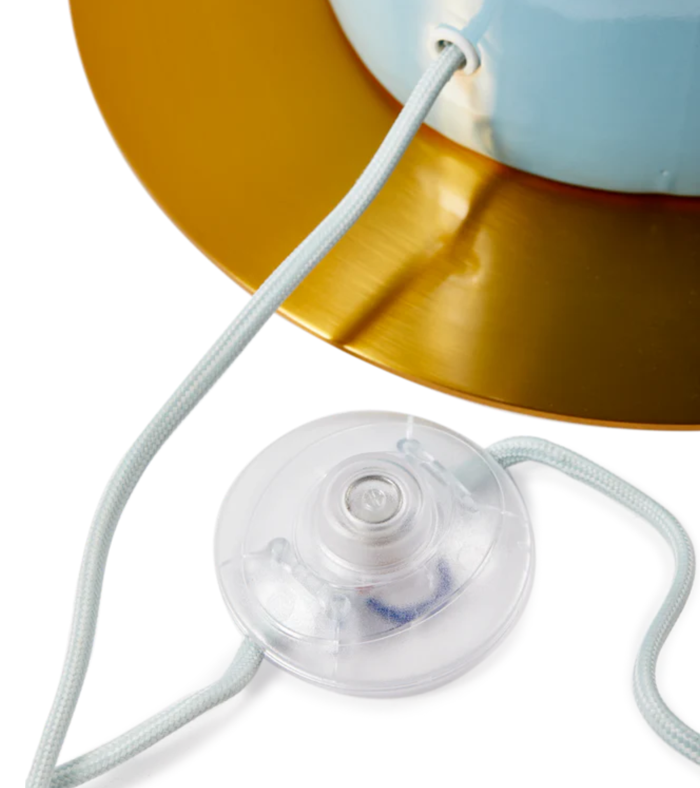 Vloerlamp BULLE lichtblauw