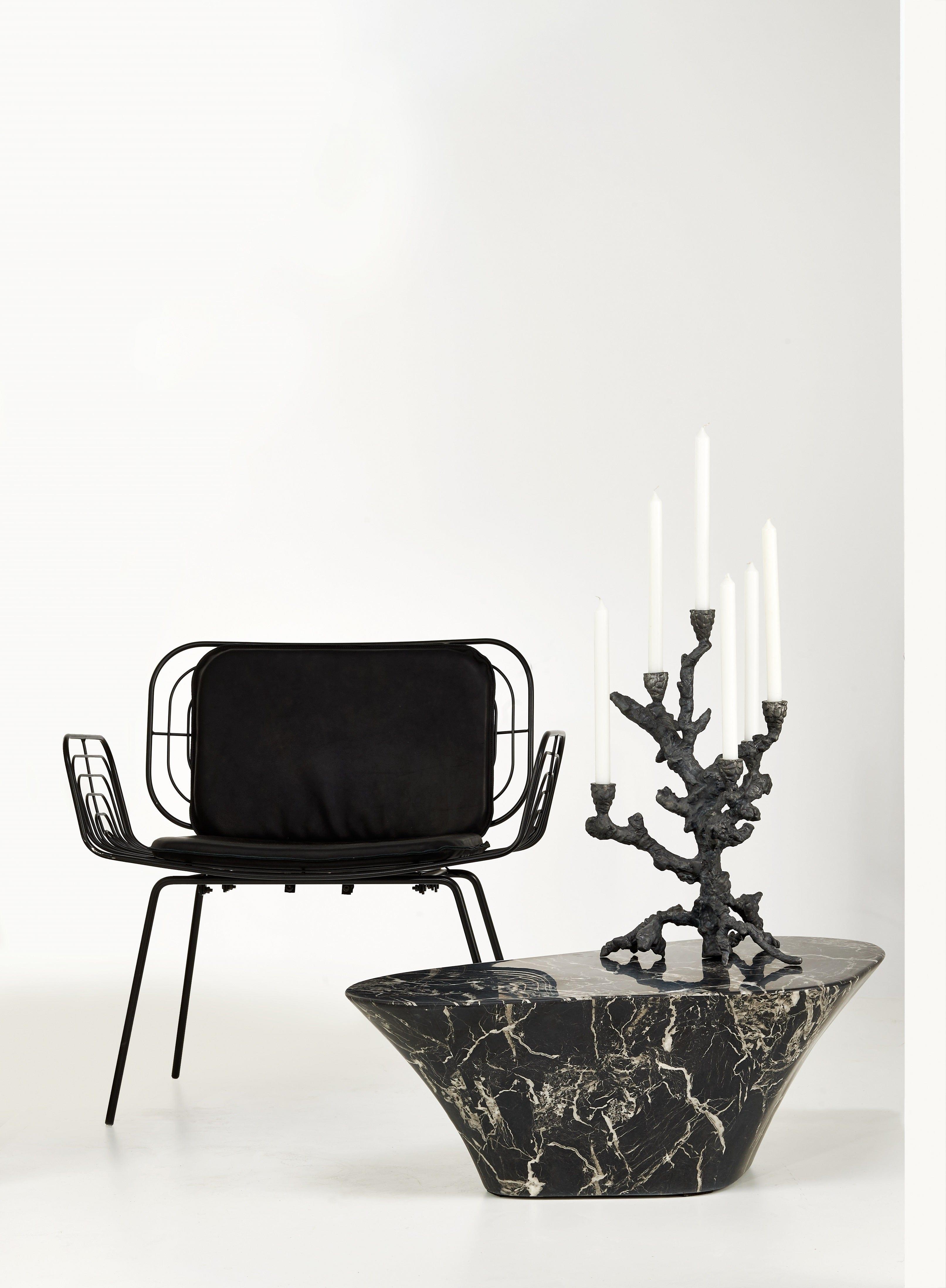 Świecznik APPLE TREE grafitowy Pols Potten Eye on Design