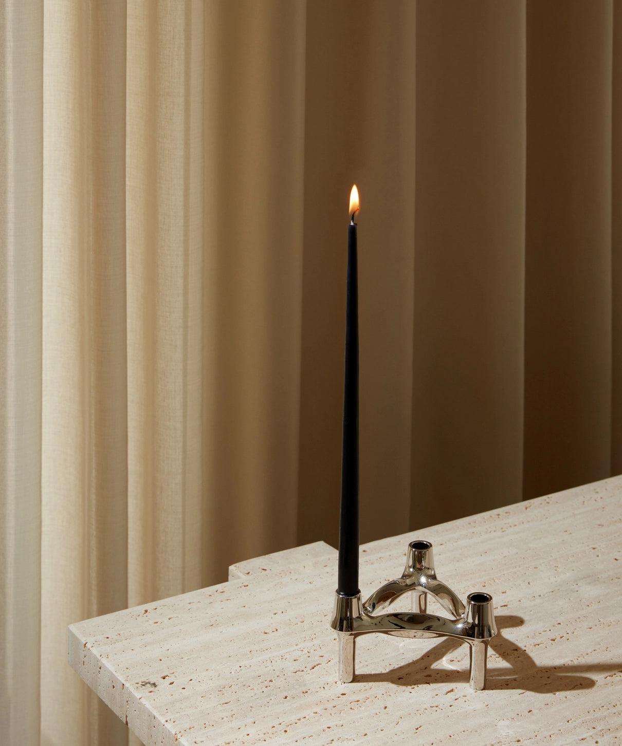 Świecznik BMF chrom Stoff Nagel Eye on Design