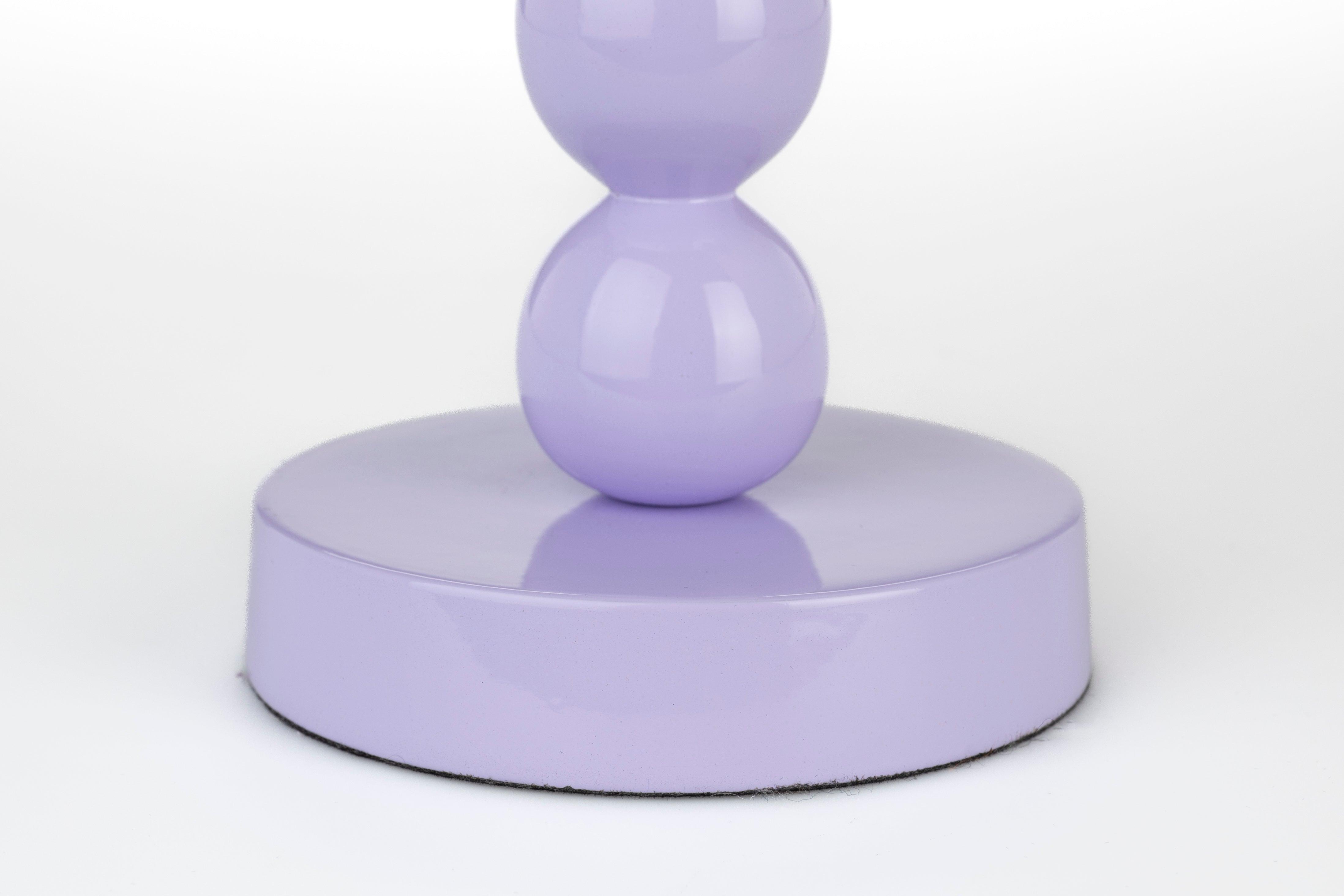 Świecznik BUBBLES TWO błyszczący liliowy Zuiver Eye on Design