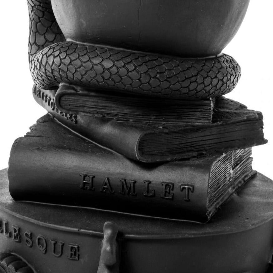 Świecznik GIANT BURLESQUE SKULL czarny Seletti Eye on Design