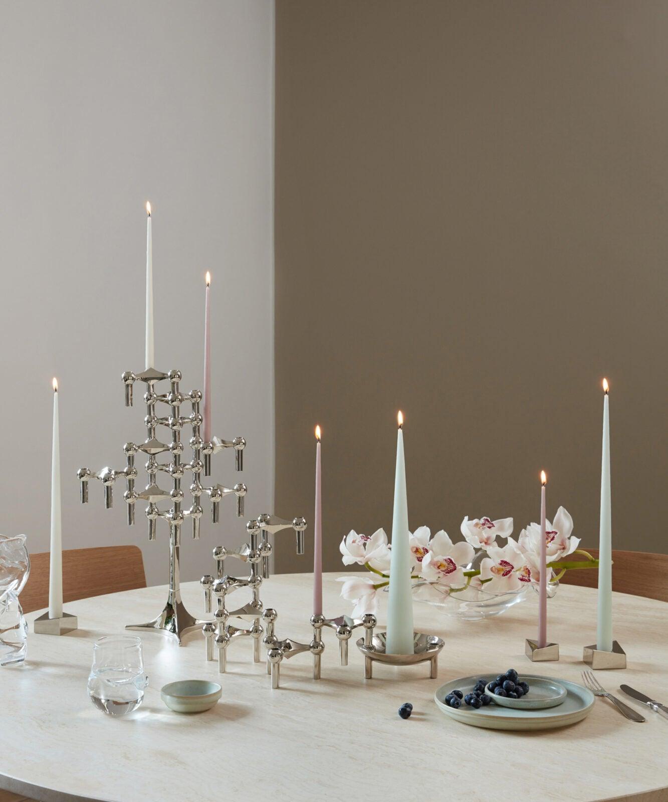 Świecznik REFLECT chrom Stoff Nagel Eye on Design