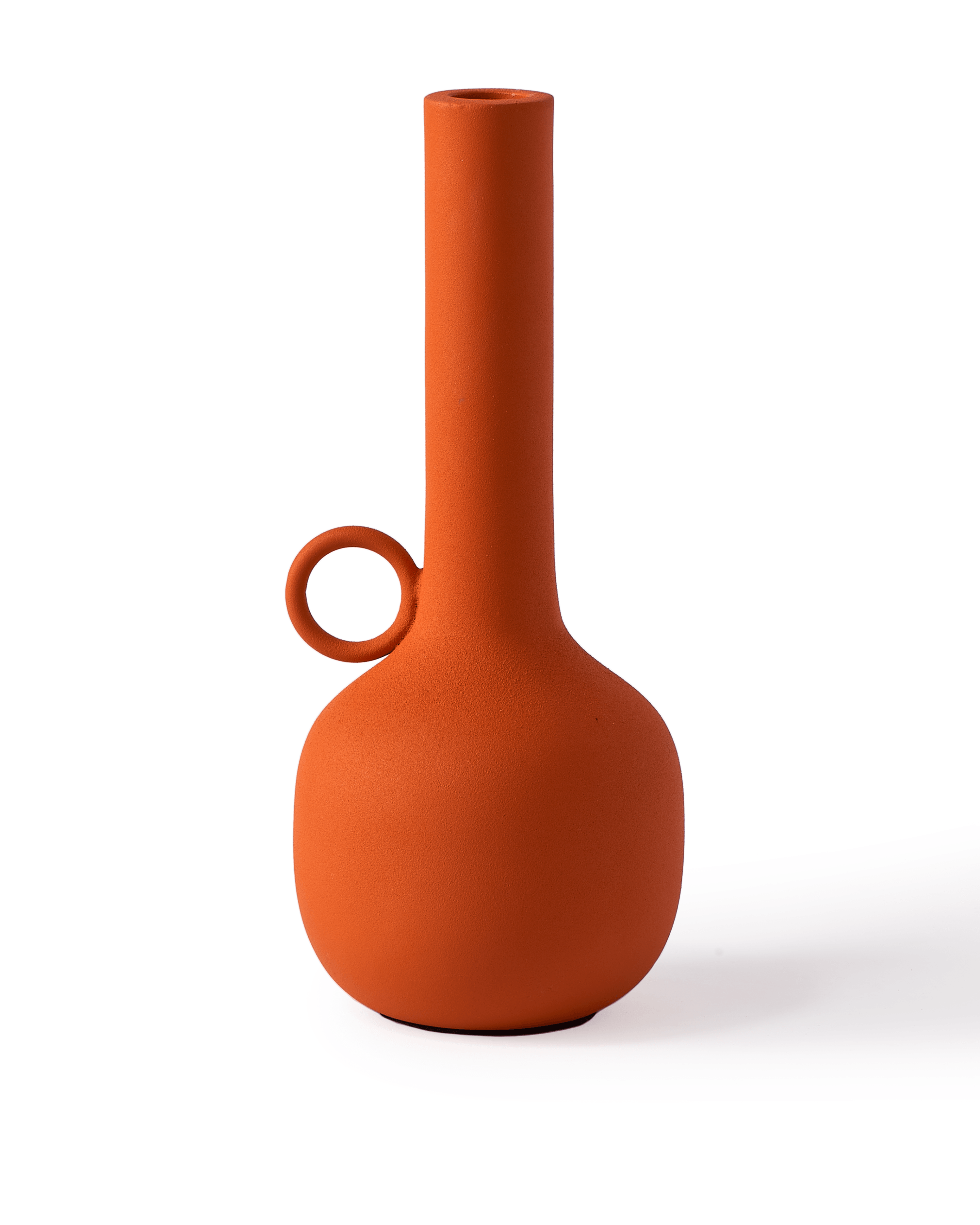 Świecznik SPARTAN OVAL pomarańczowy Pols Potten Eye on Design