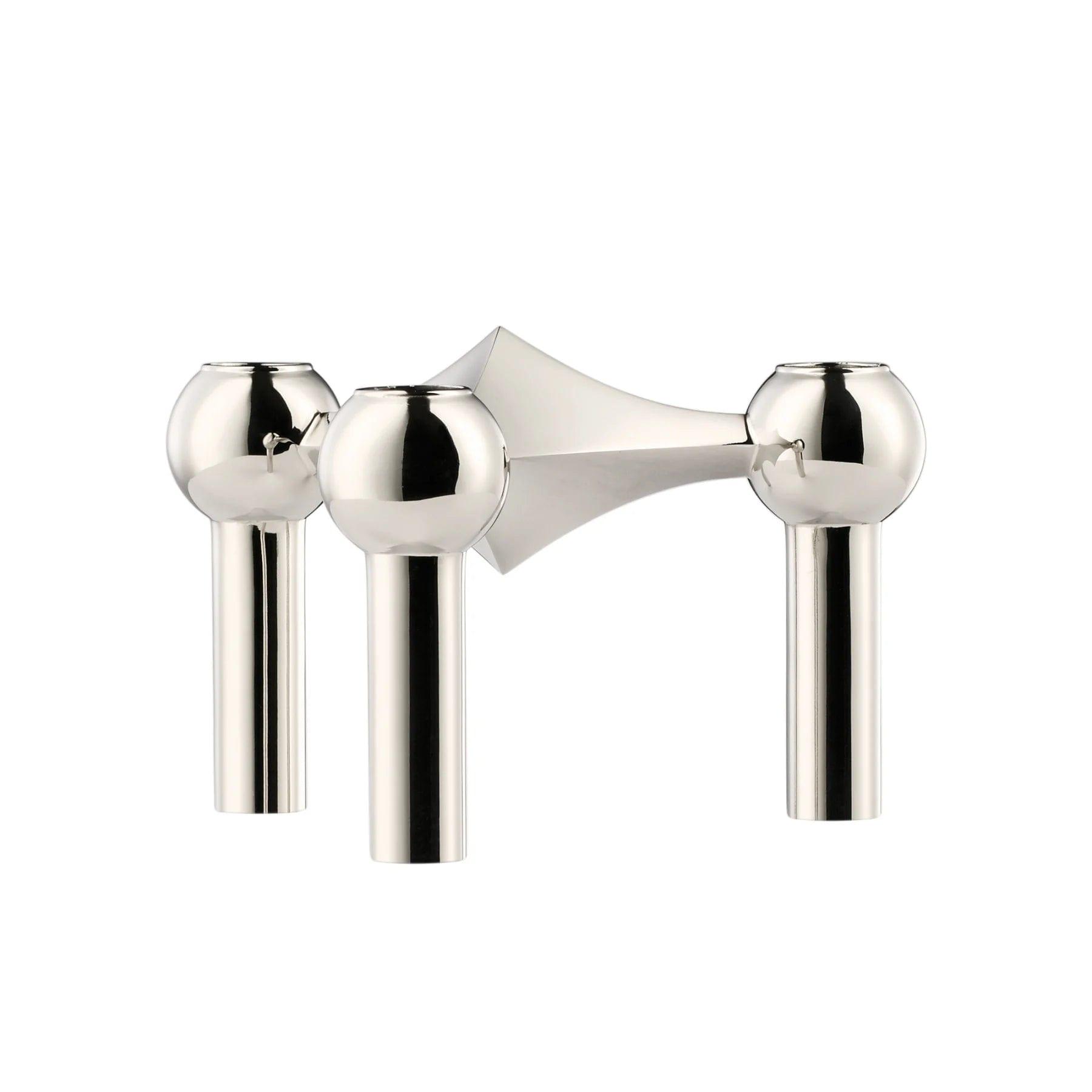 Świecznik STOFF NAGEL chrom Stoff Nagel Eye on Design