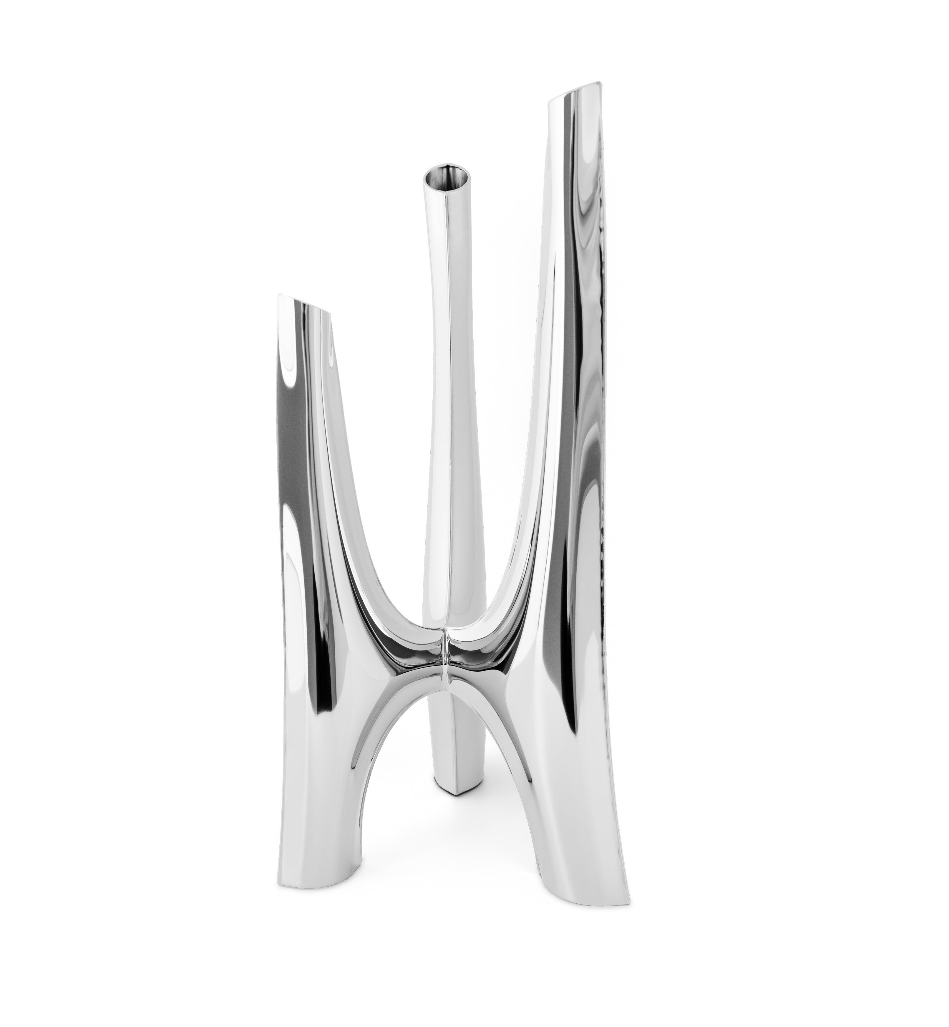 Świecznik TRIGLAV inox Zieta Studio Eye on Design