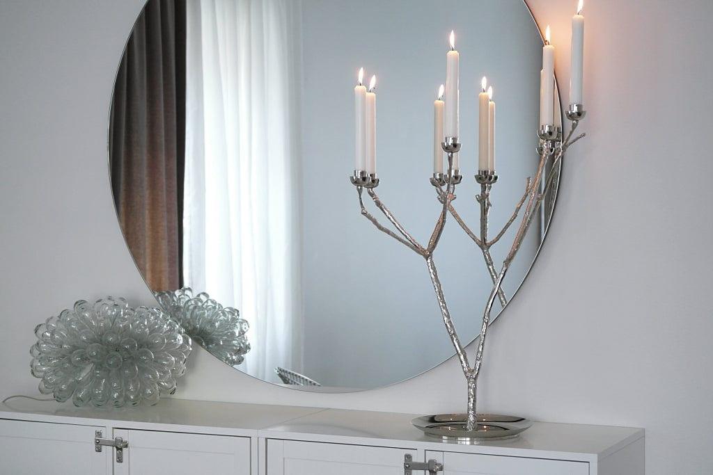 Świecznik TWIGGY HIGH srebrny Pols Potten Eye on Design