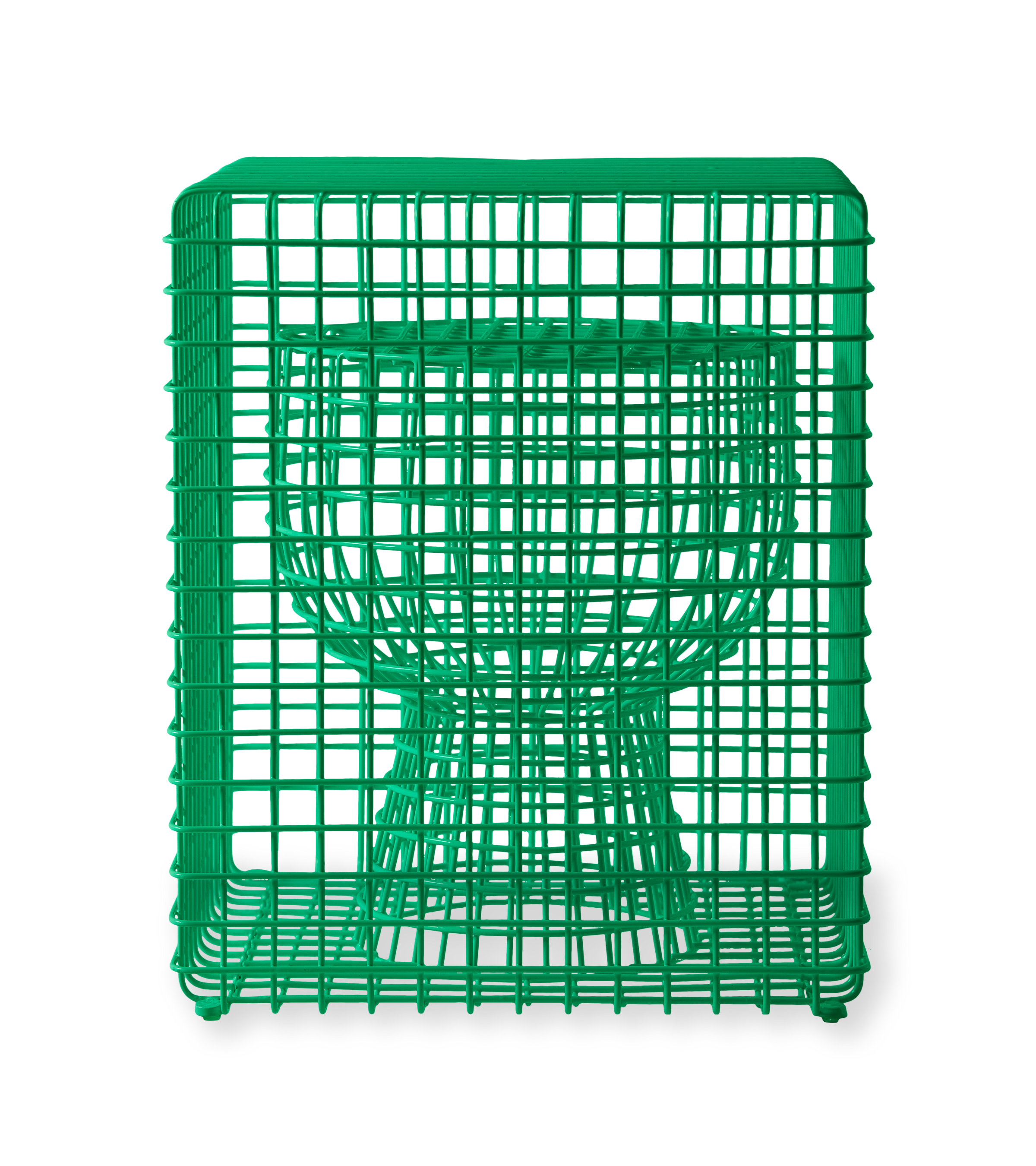 Decoratieve kruk TIP TAP WIRE lichtgroen