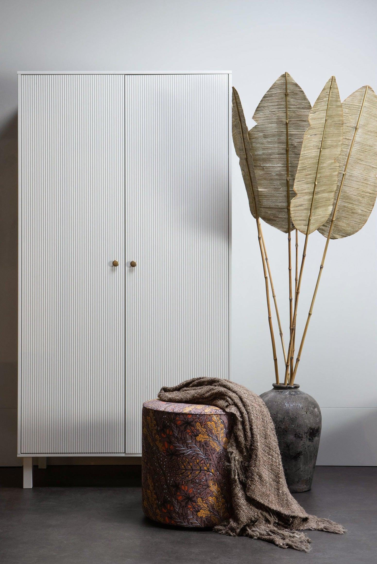 Szafa 2-drzwiowa MADU szary Woood Eye on Design