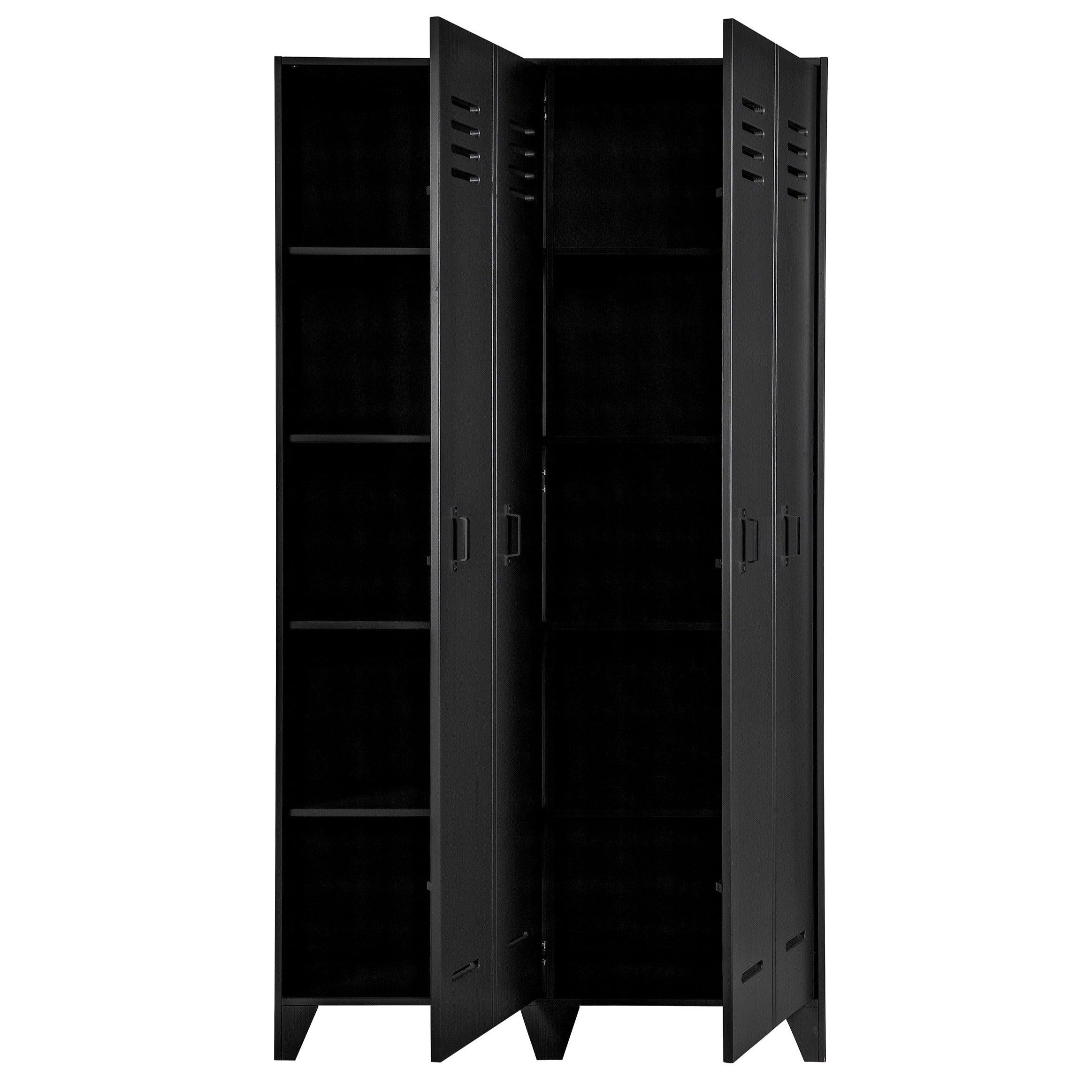 Szafa loftowa STIJN czarny Woood Eye on Design