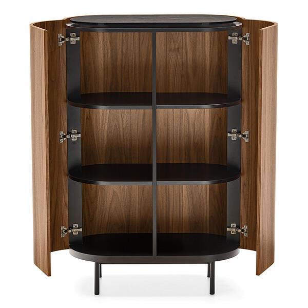 Szafka LAKE ciemnobrązowy Calligaris Eye on Design