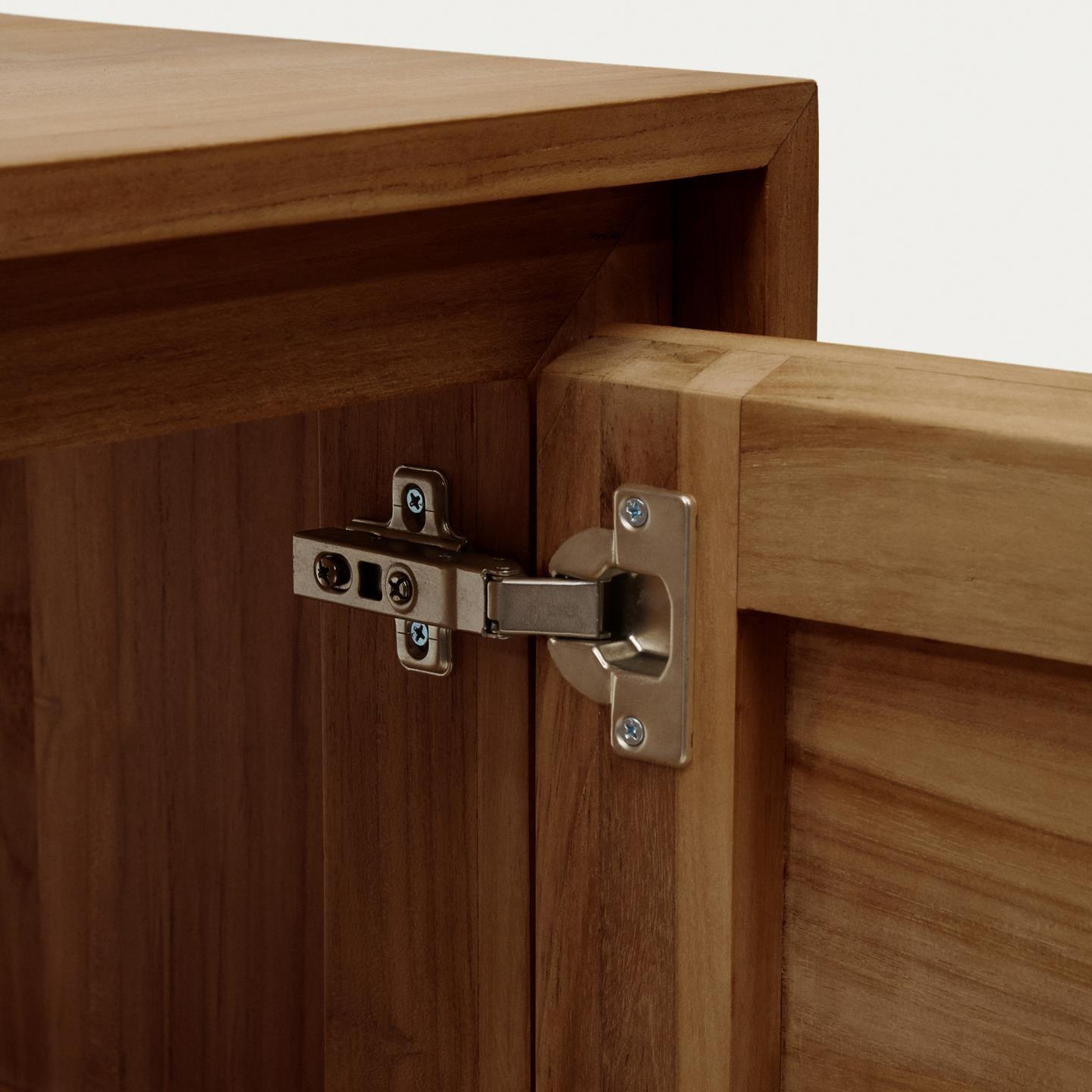 Szafka łazienkowa KENTA orzechowe drewno tekowe La Forma Eye on Design