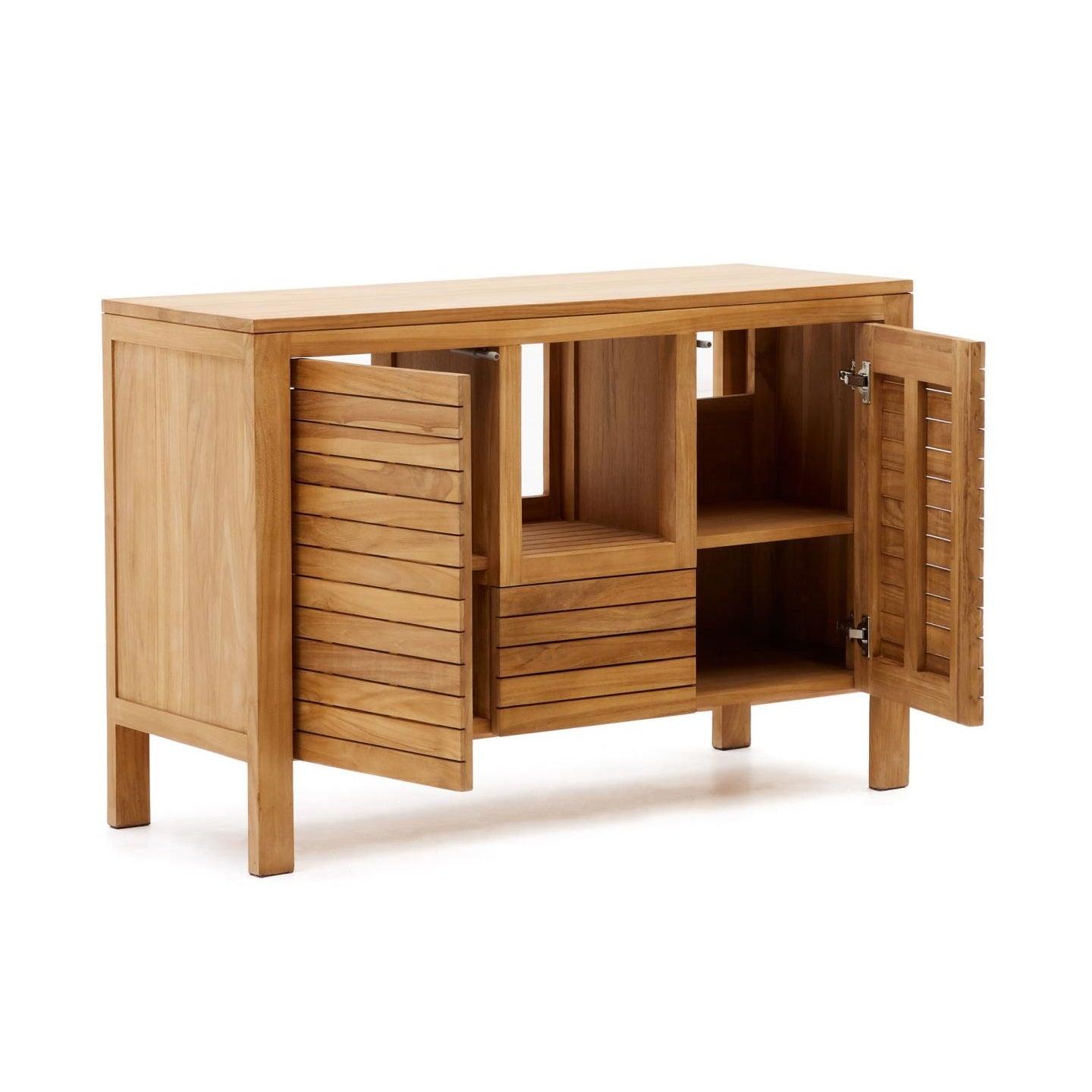 Szafka łazienkowa NERIA lite drewno tekowe La Forma Eye on Design