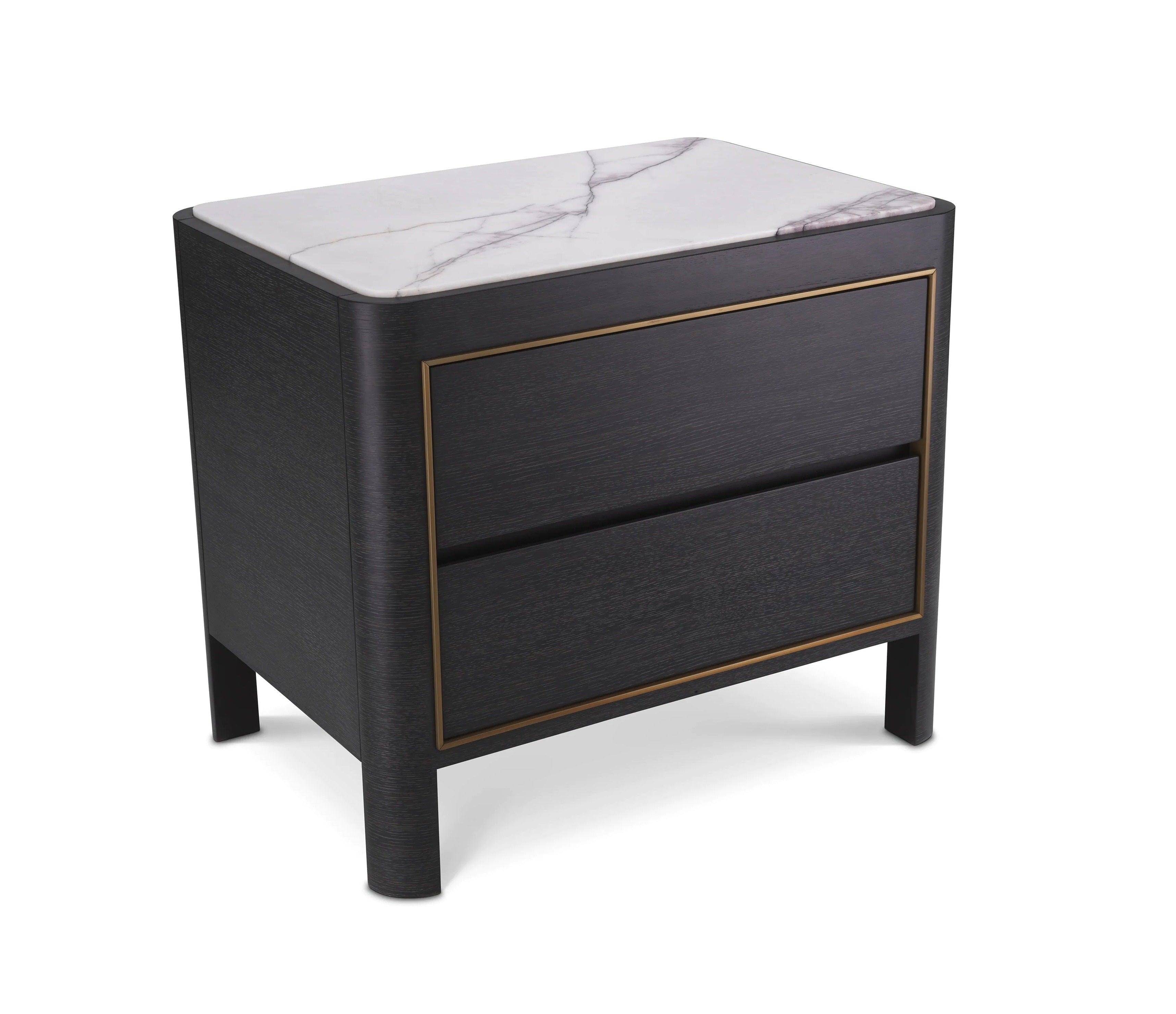 Szafka nocna CORAZON biały marmur Eichholtz Eye on Design