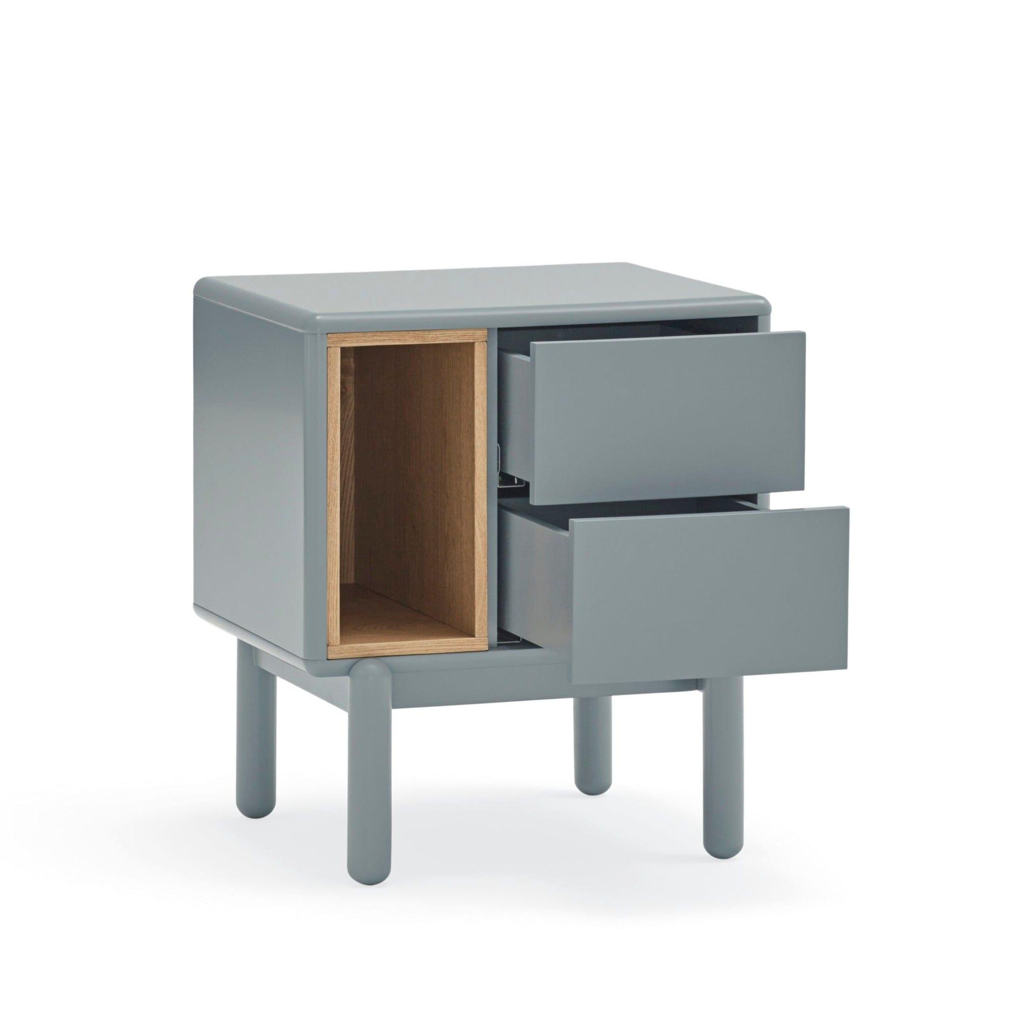 Szafka nocna CORVO szary Teulat Eye on Design