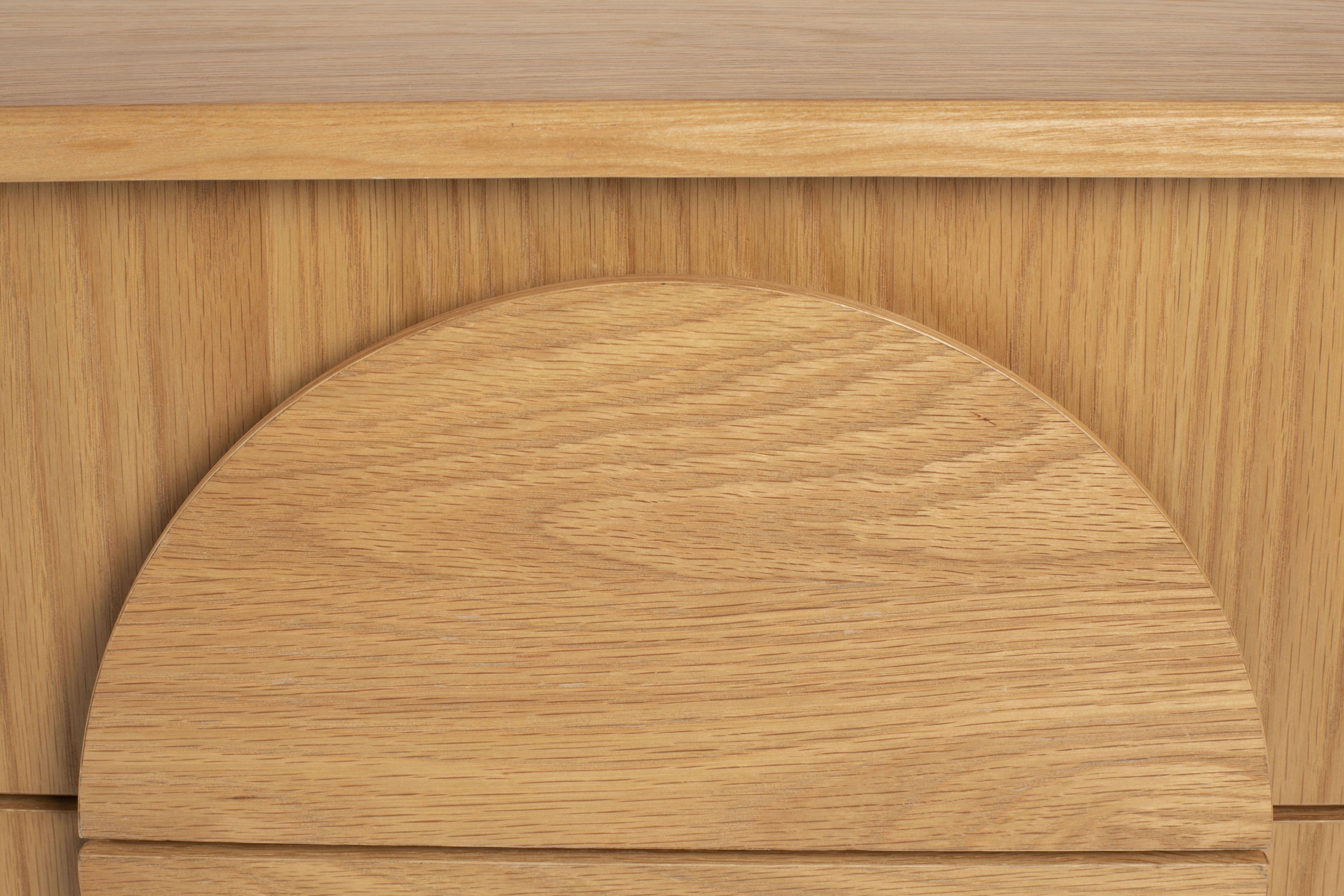 Szafka nocna GROOVE drewno dębowe Zuiver Eye on Design