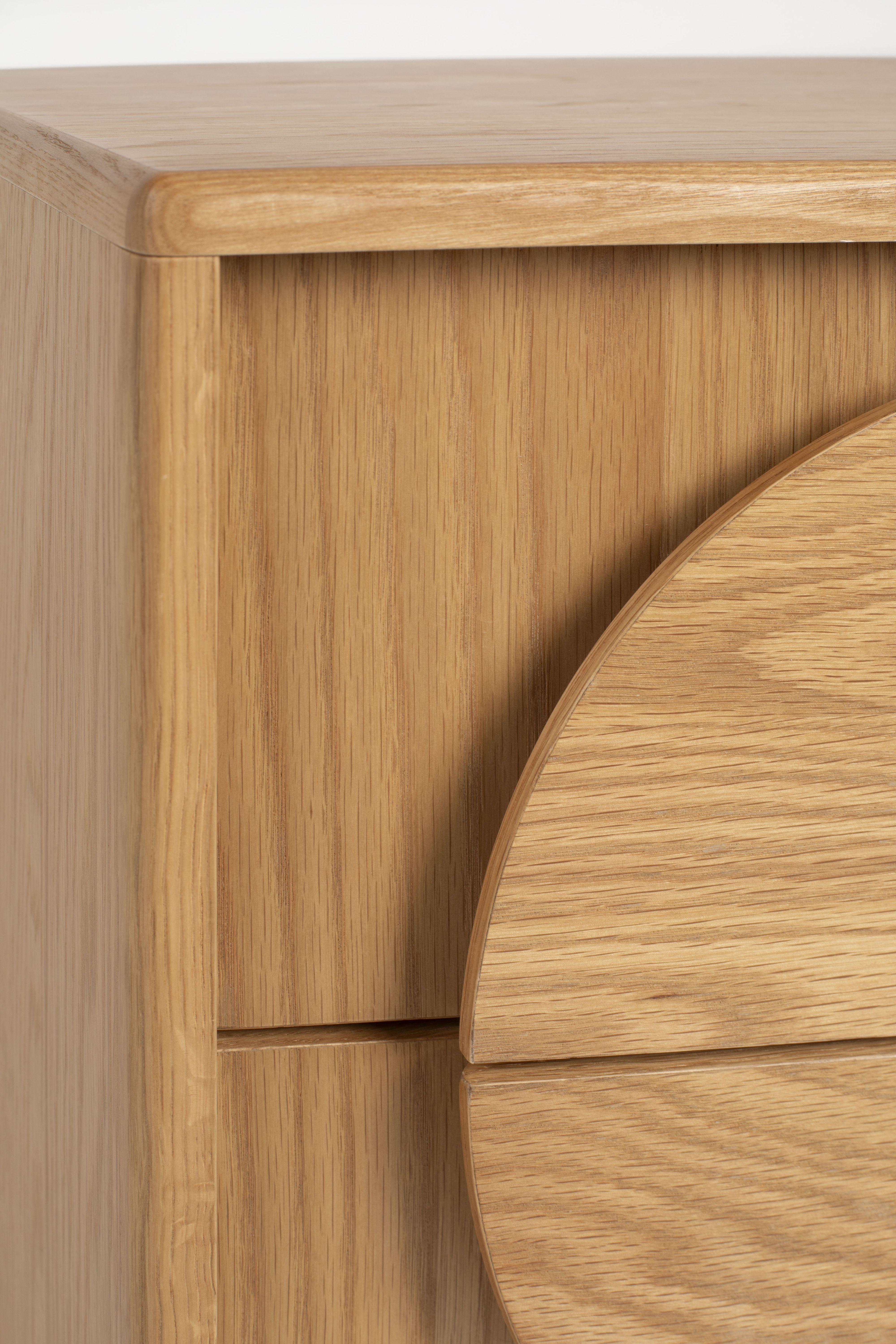 Szafka nocna GROOVE drewno dębowe Zuiver Eye on Design