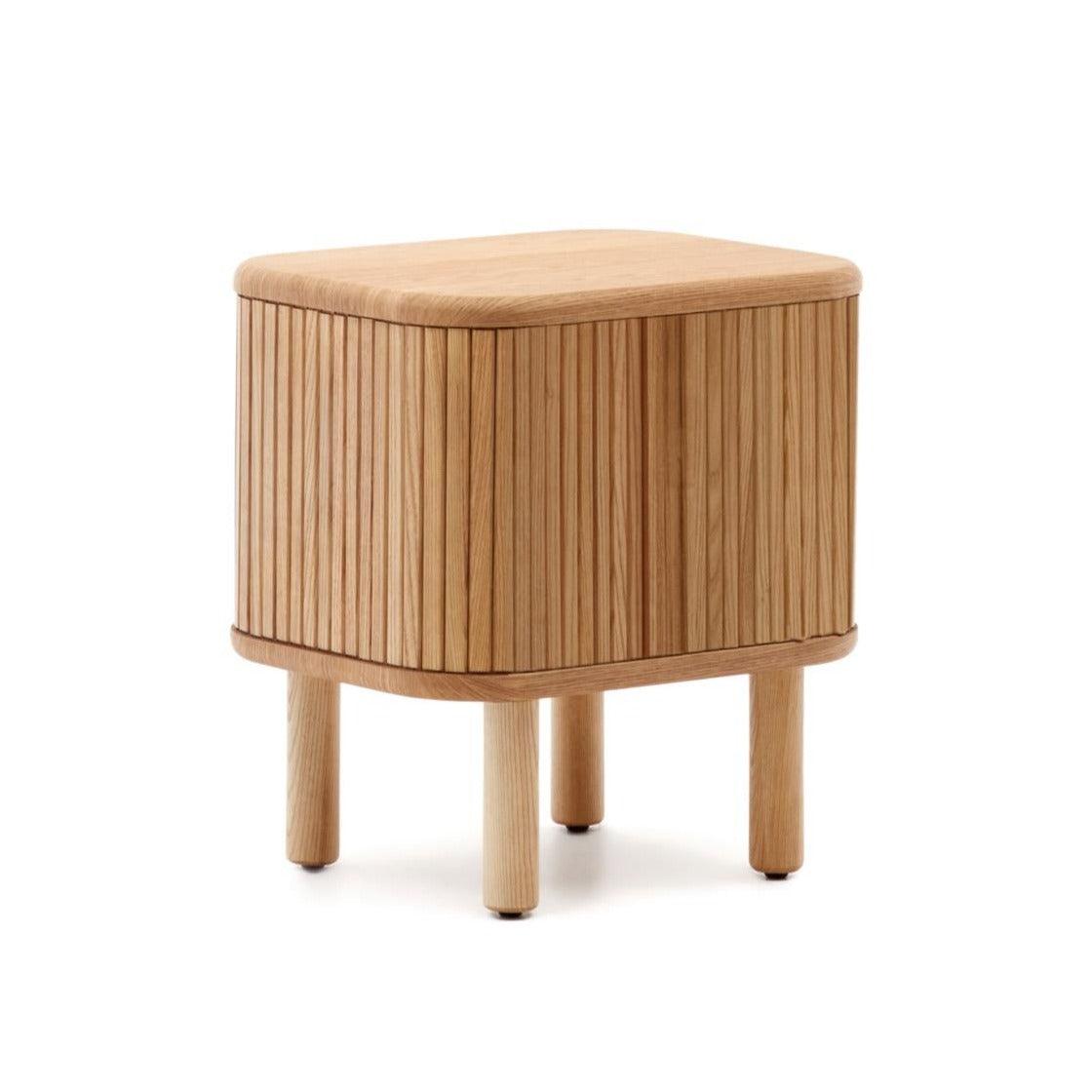 Szafka nocna MAILEN okleina jesionowa La Forma Eye on Design