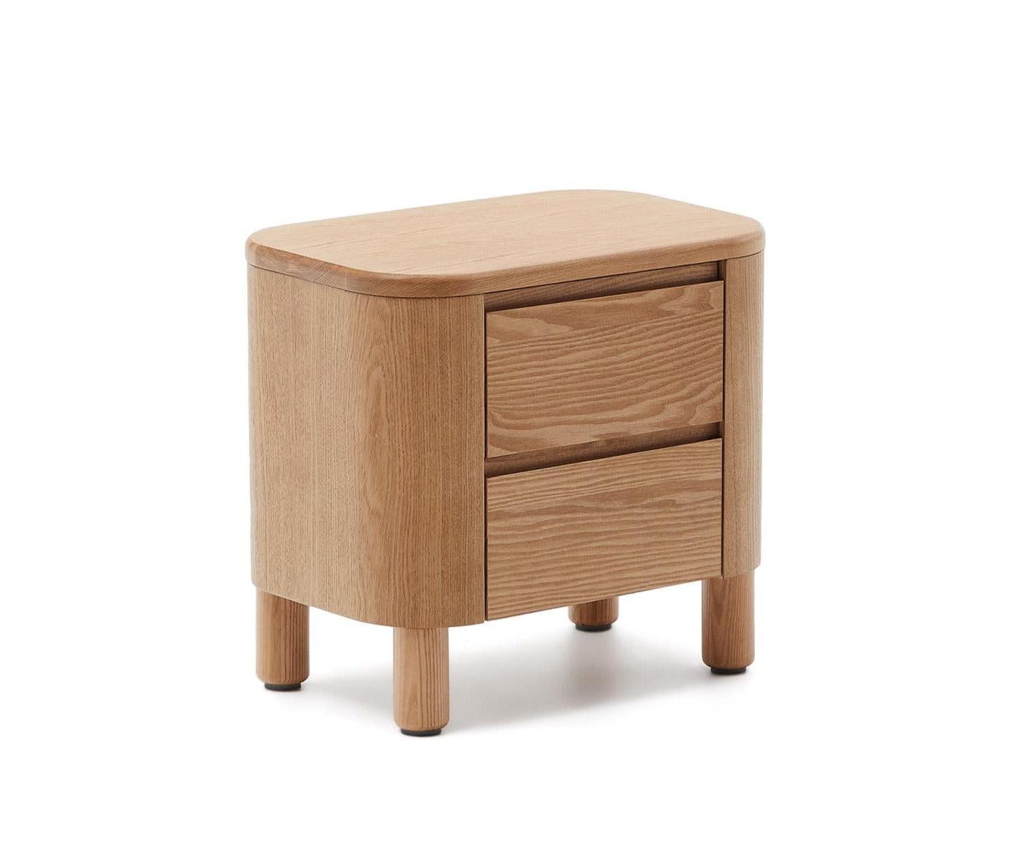 Szafka nocna SALAYA sklejka jesionowa La Forma Eye on Design