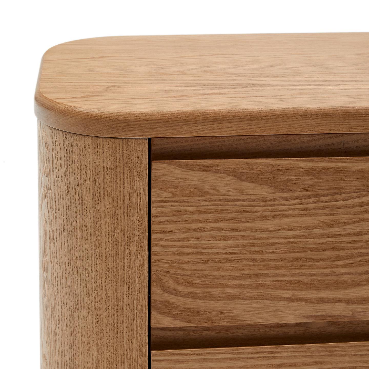 Szafka nocna SALAYA sklejka jesionowa La Forma Eye on Design
